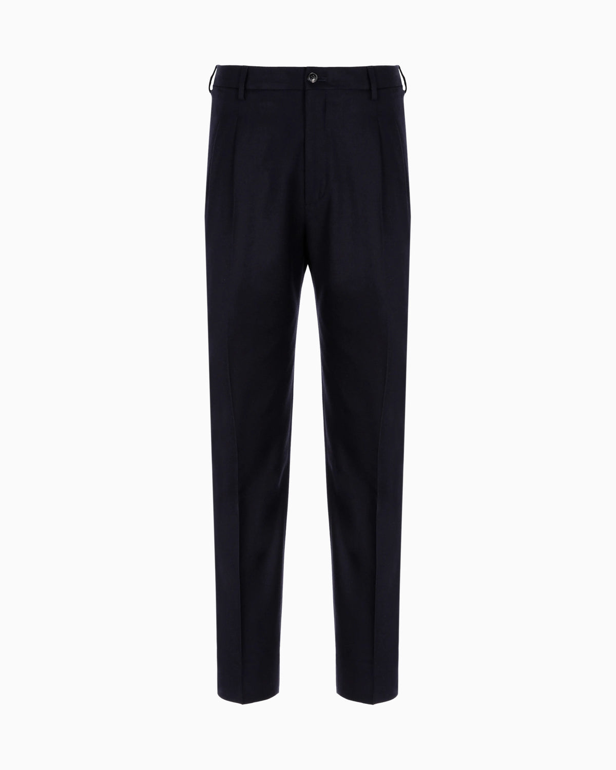 Virgin Wool and Cashmere Slim-Fit Trousers