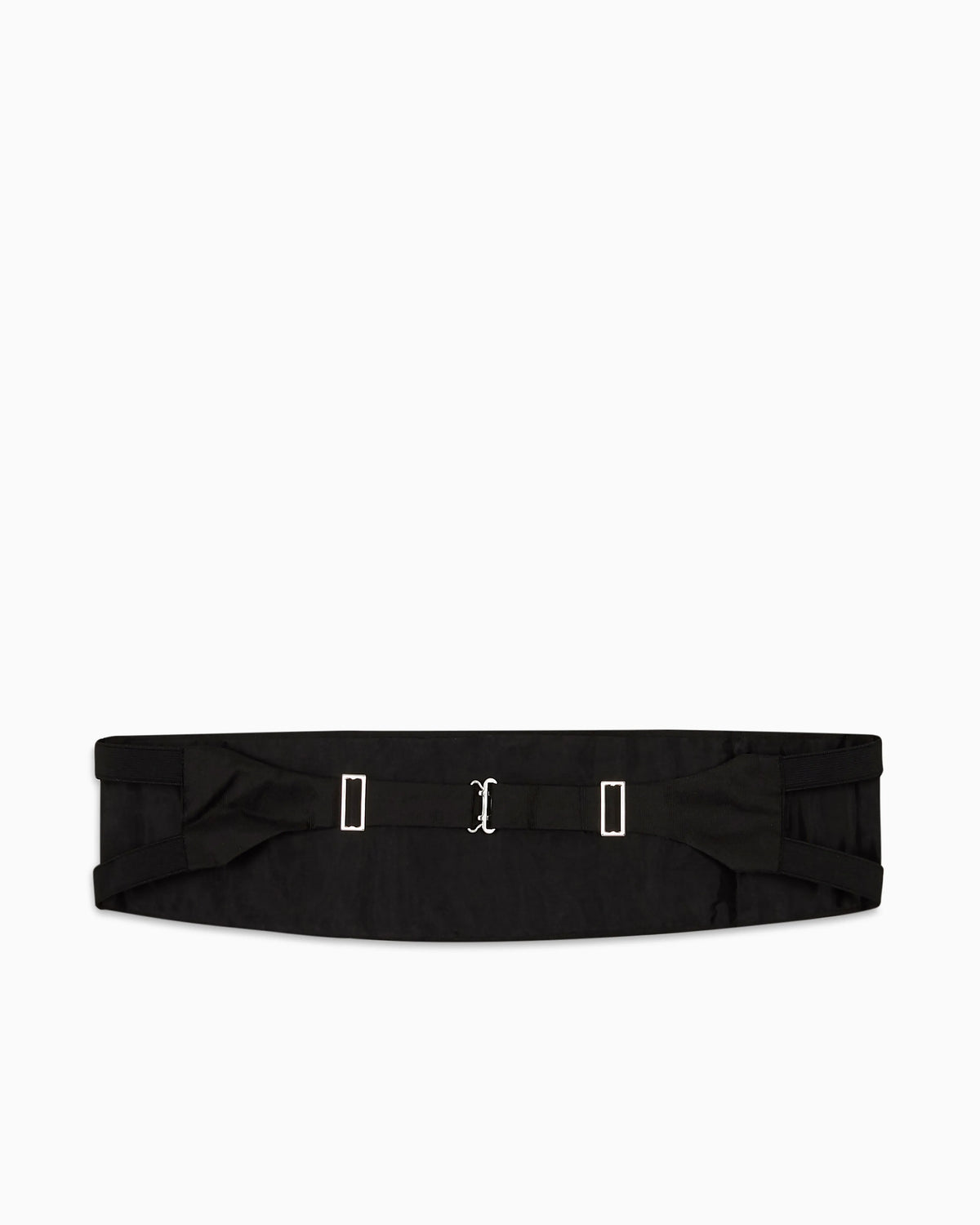 Silk-satin tuxedo cummerbund