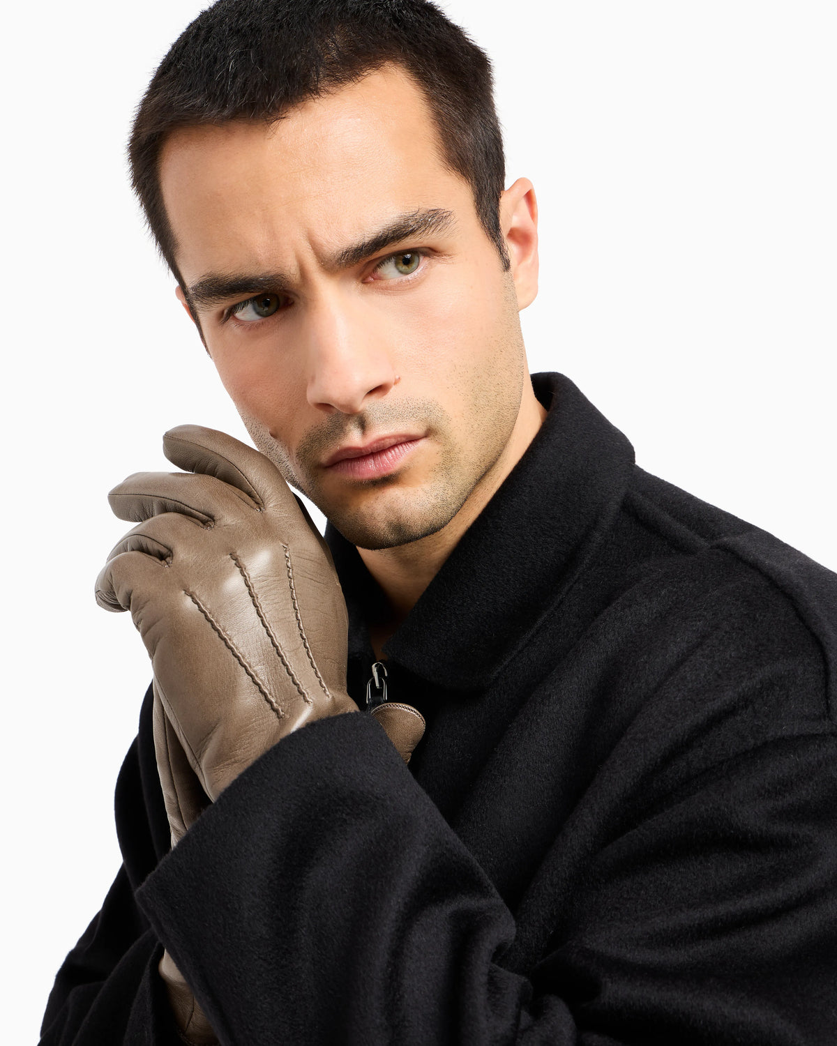 Nappa-leather gloves
