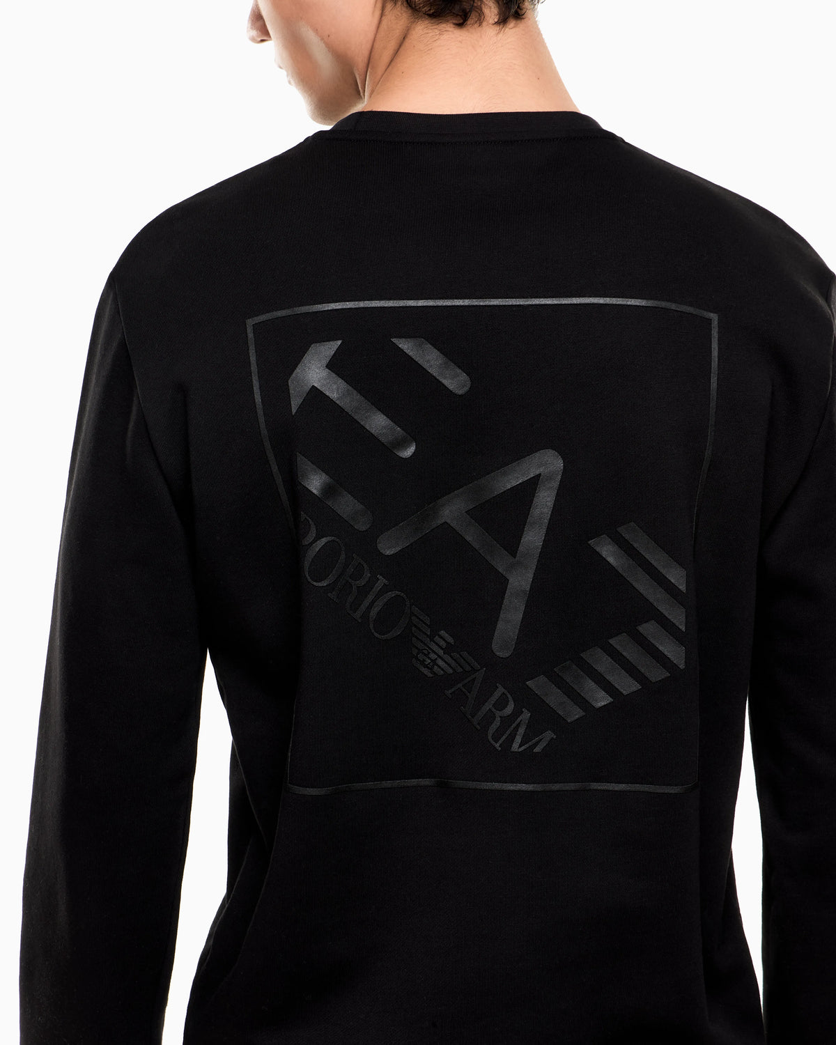 Logo Series cotton crew-neck sweatshirt
