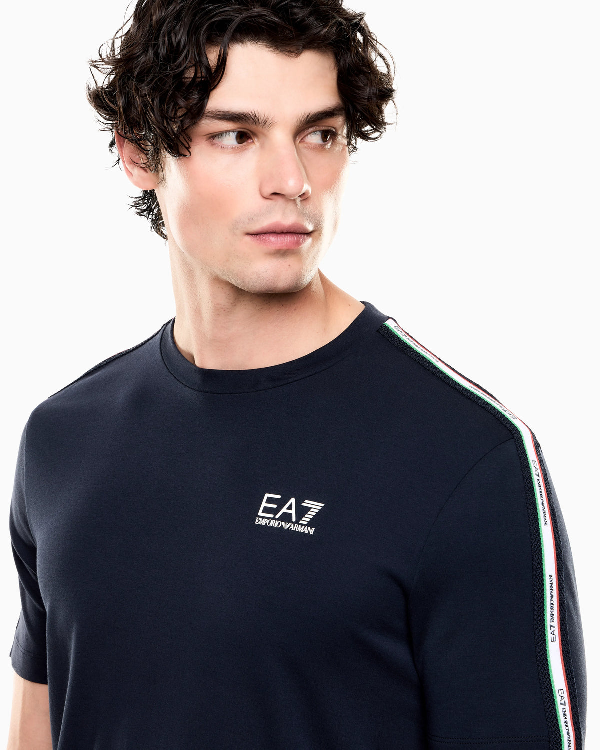 Italian Spirit cotton-jersey crew-neck T-shirt