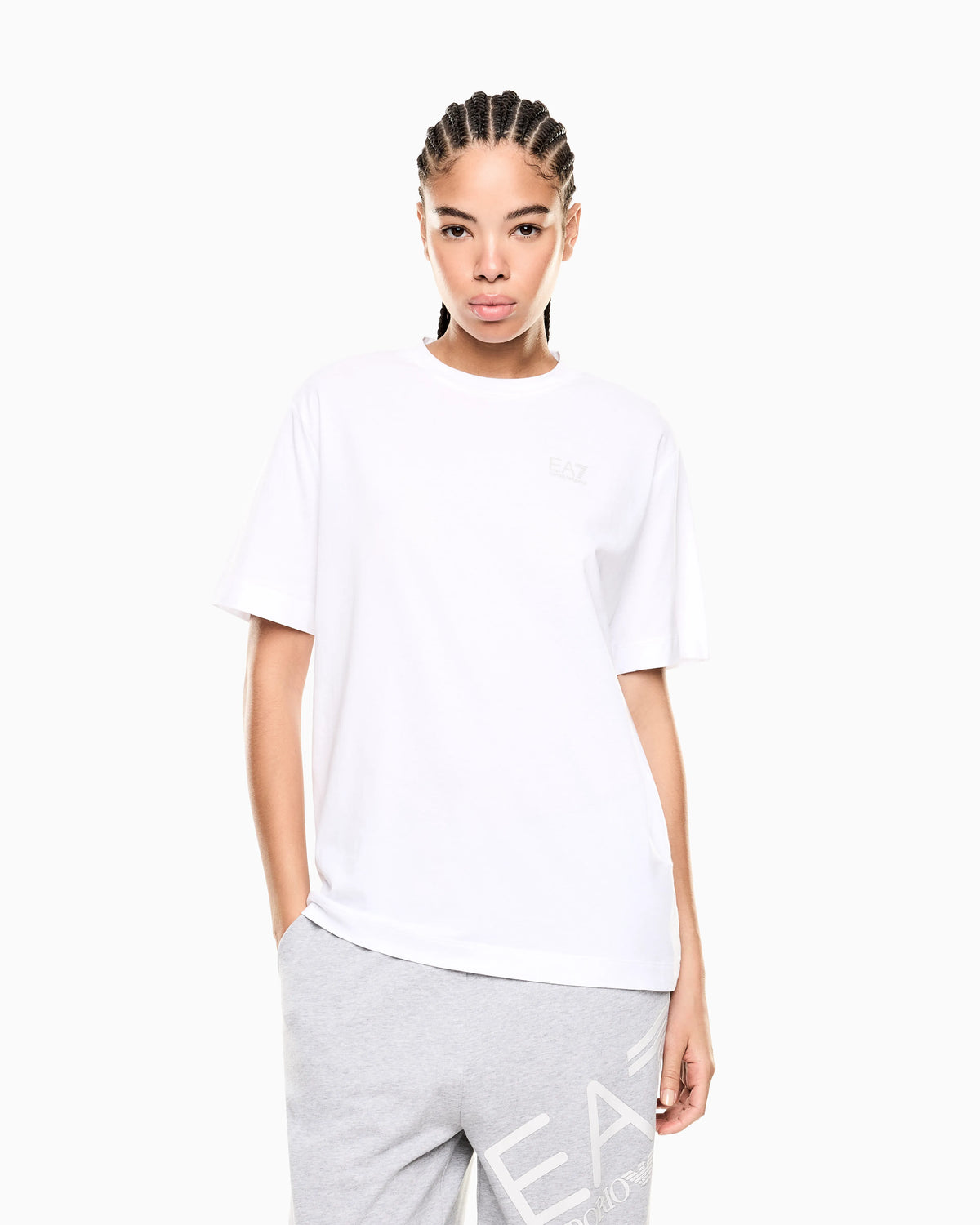 Oversized Logo Series cotton jersey T-shirt with logo