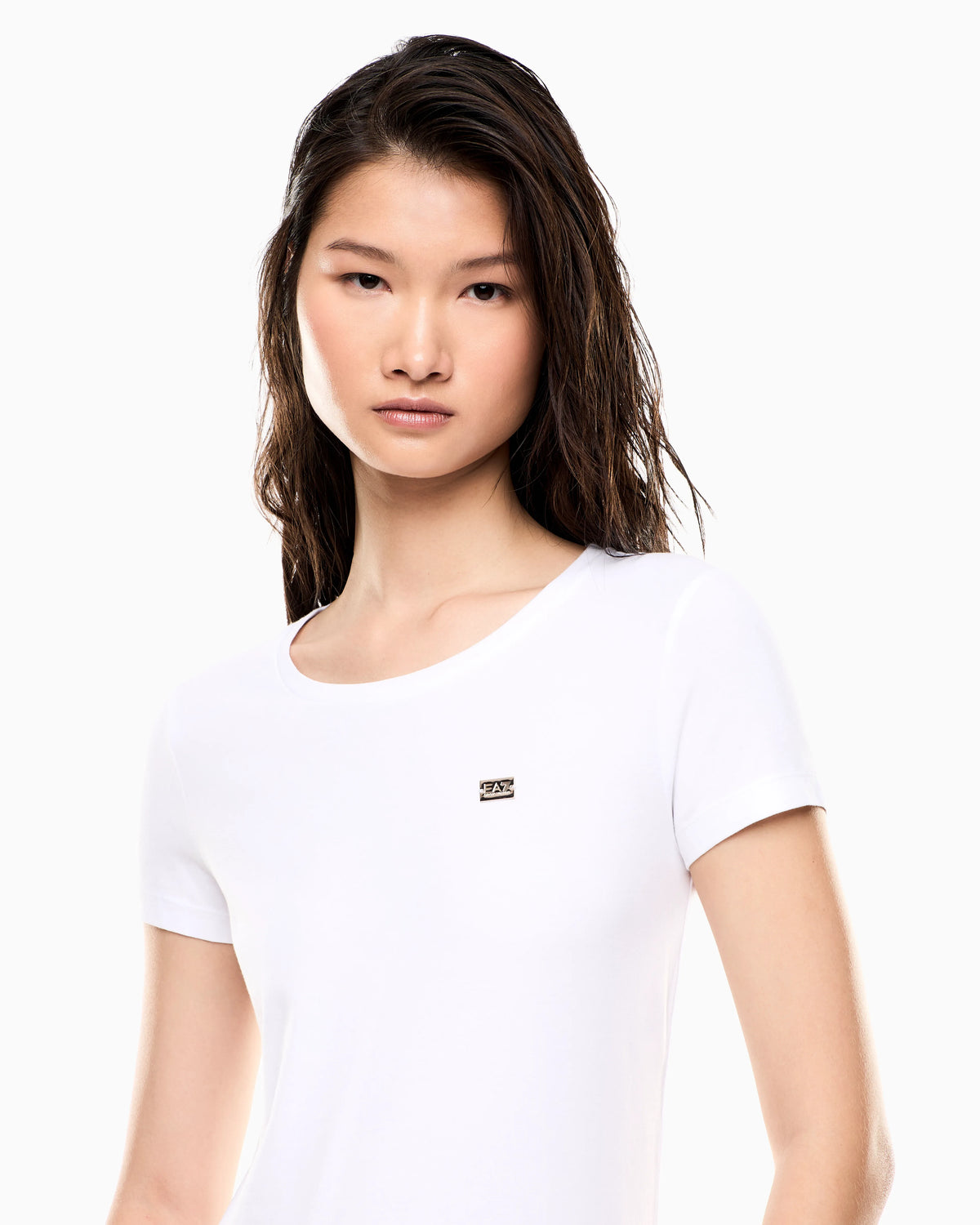 Slim fit T-shirt Core Lady in cotton jersey