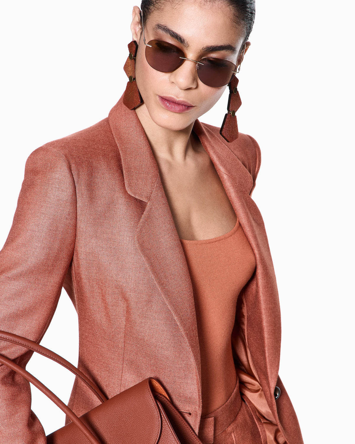 Viscose ottoman top