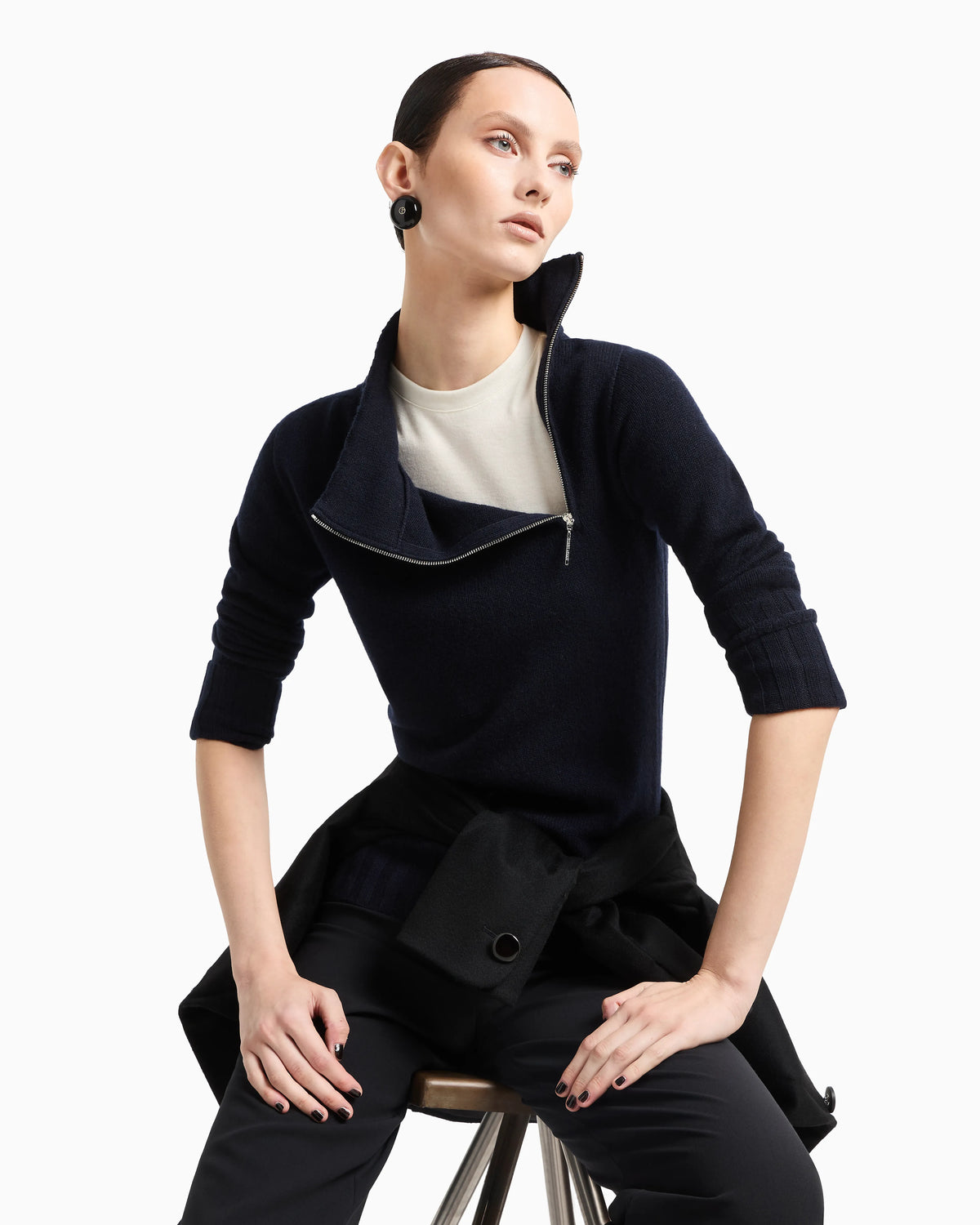 Pure Cashmere Turtleneck Sweater