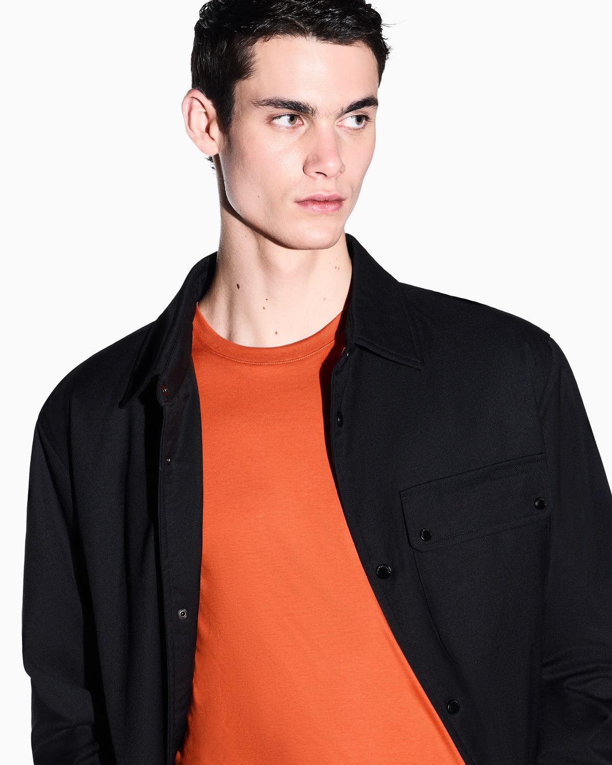 slim fit t-shirt in Pima cotton jersey