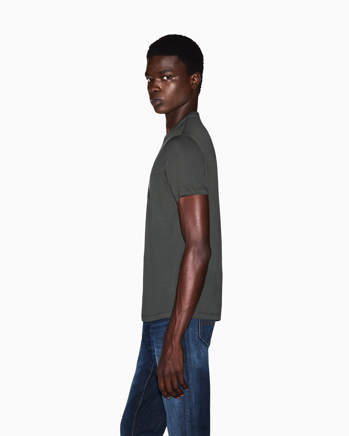 slim fit t-shirt Essential cotton jersey