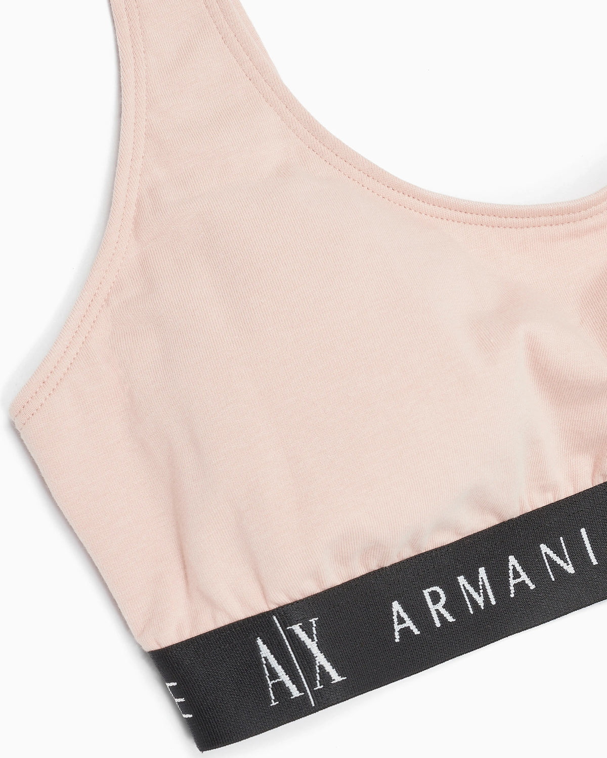 Sports bra Icon in organic stretch cotton with wide straps
