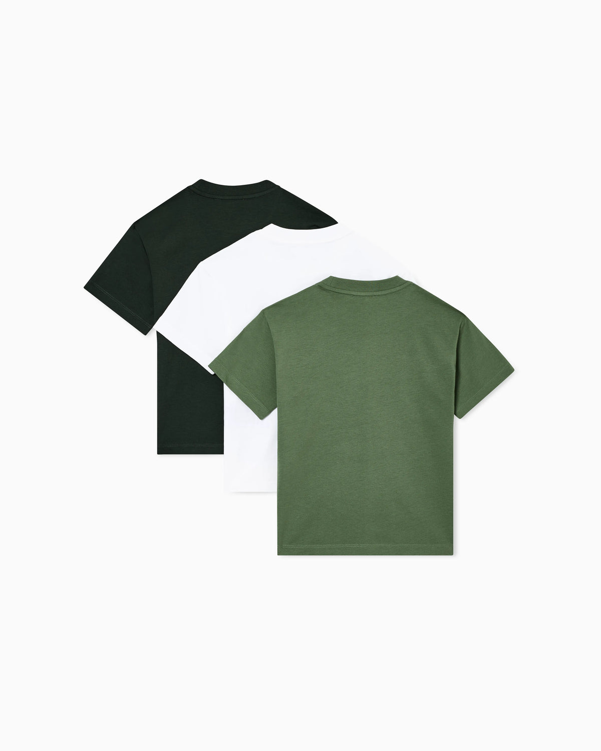 Three-pack of jersey T-shirts with logo print