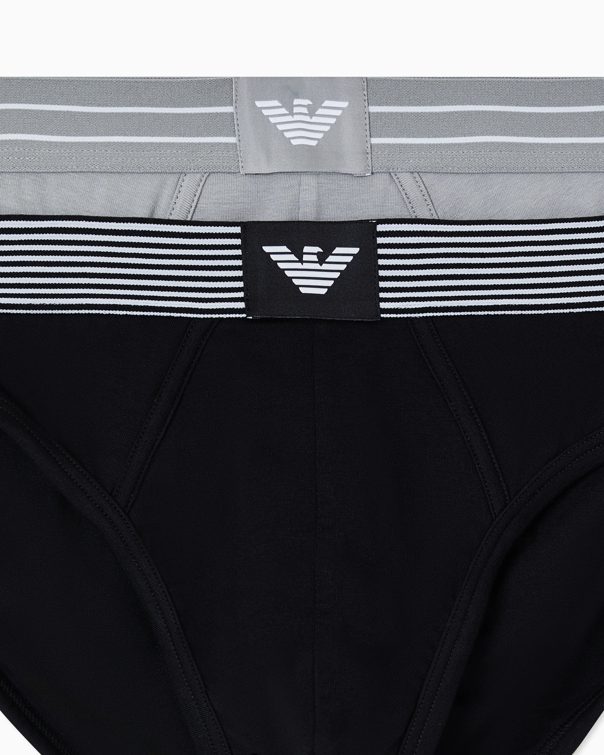 Two-pack of logolabel organic jersey briefs