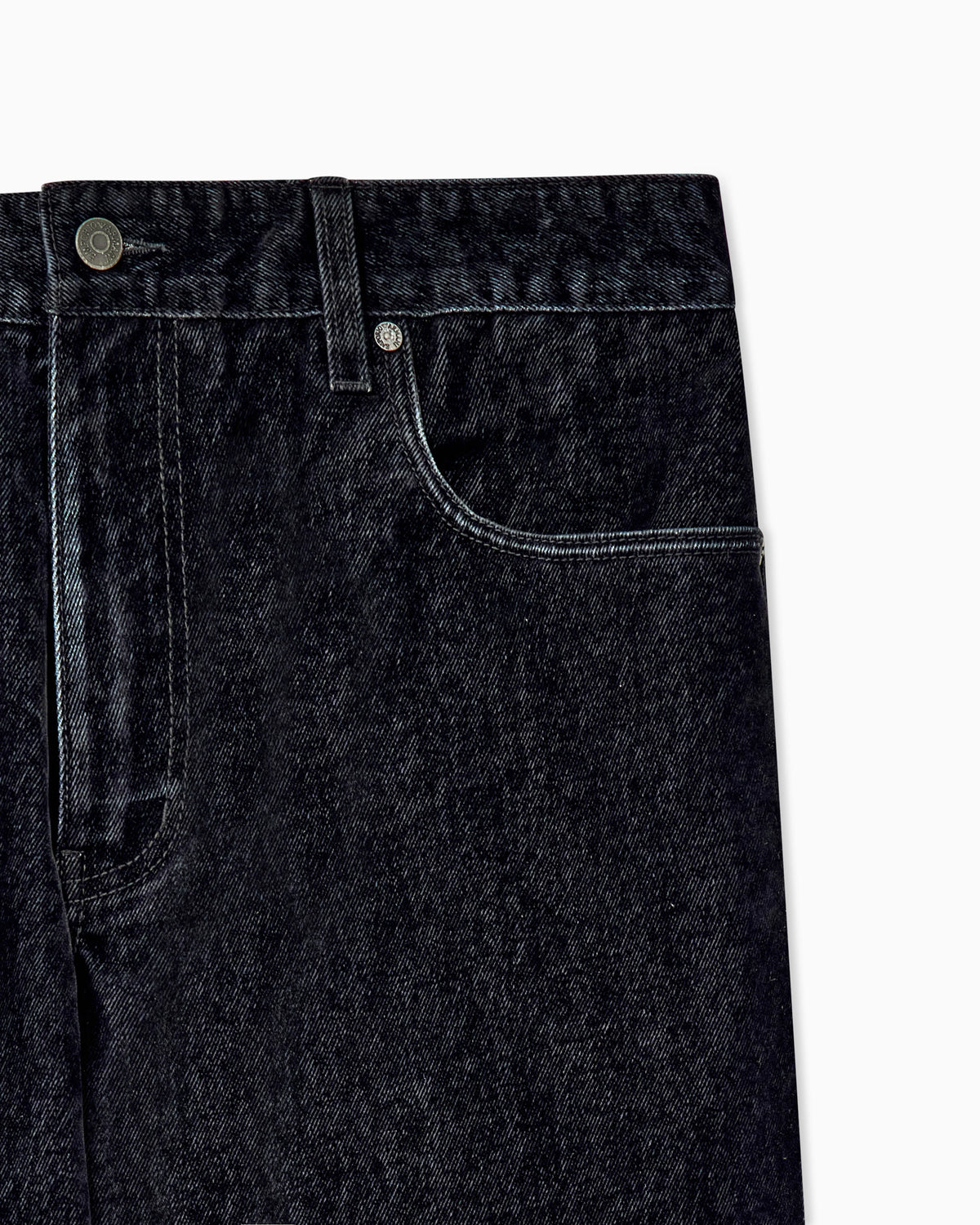 J76 straight fit jeans in flocked denim Signature Capsule