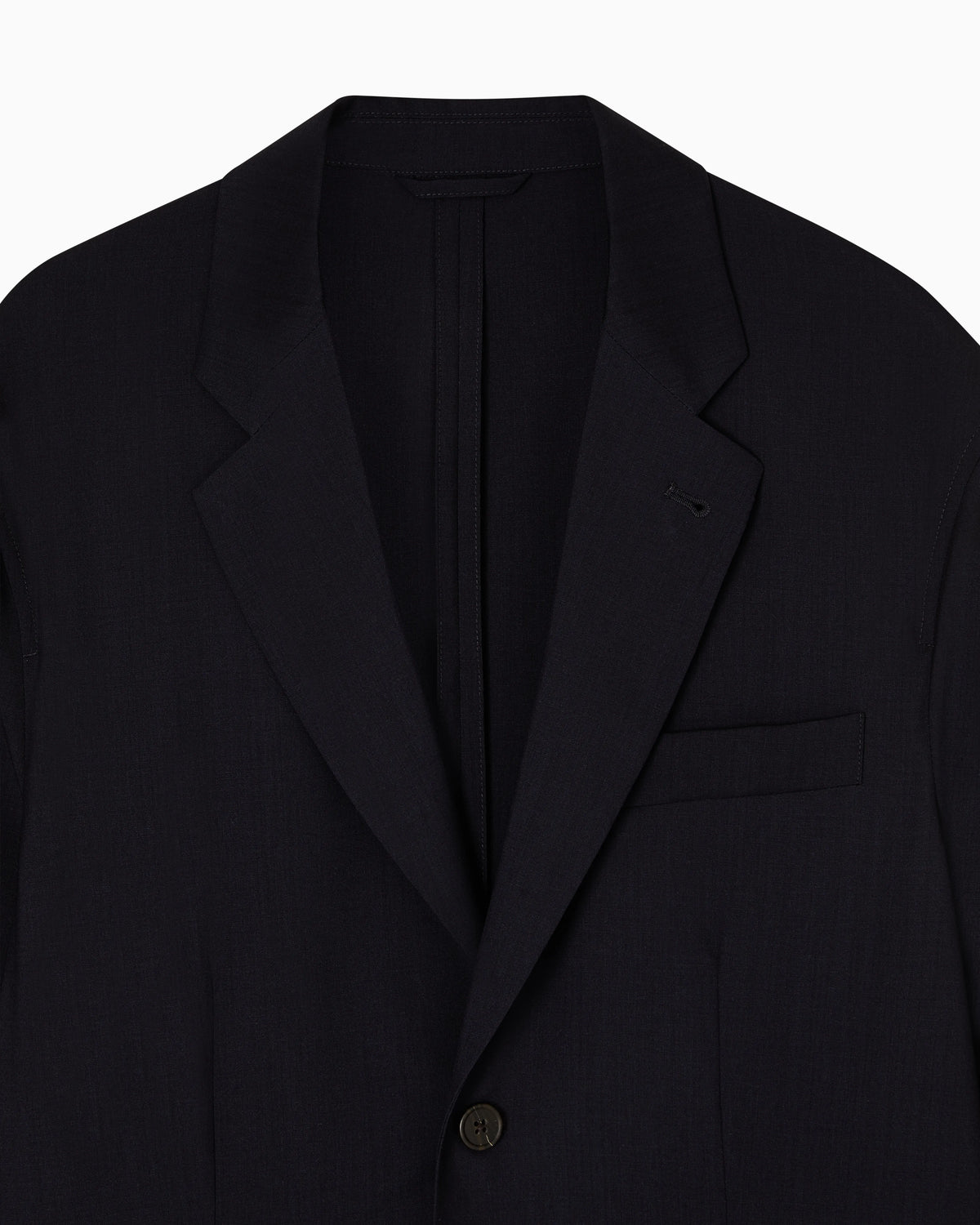 Travel Essential light wool single-breasted blazer