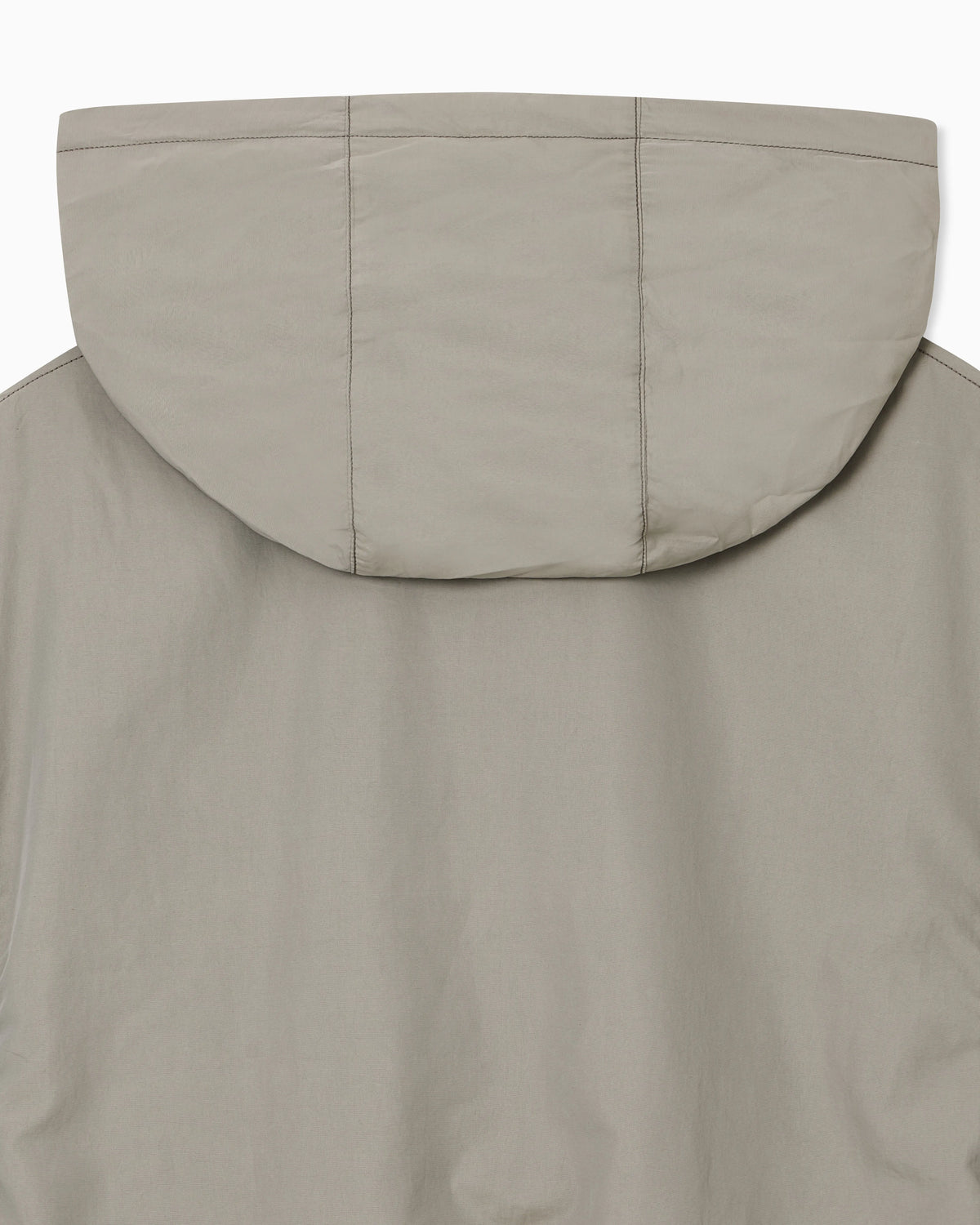 Multi-pocket blouson in silk-blend nylon