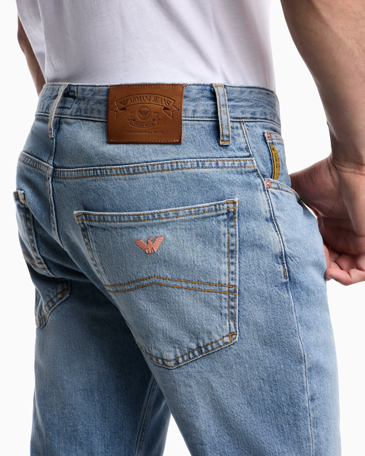 Armani Jeans J06 slim fit denim jeans