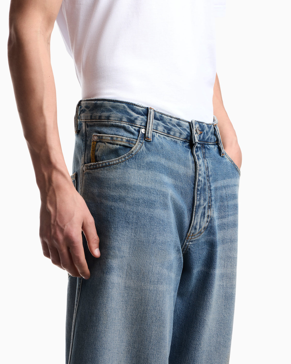 Armani Jeans J90 loose-fit denim jeans