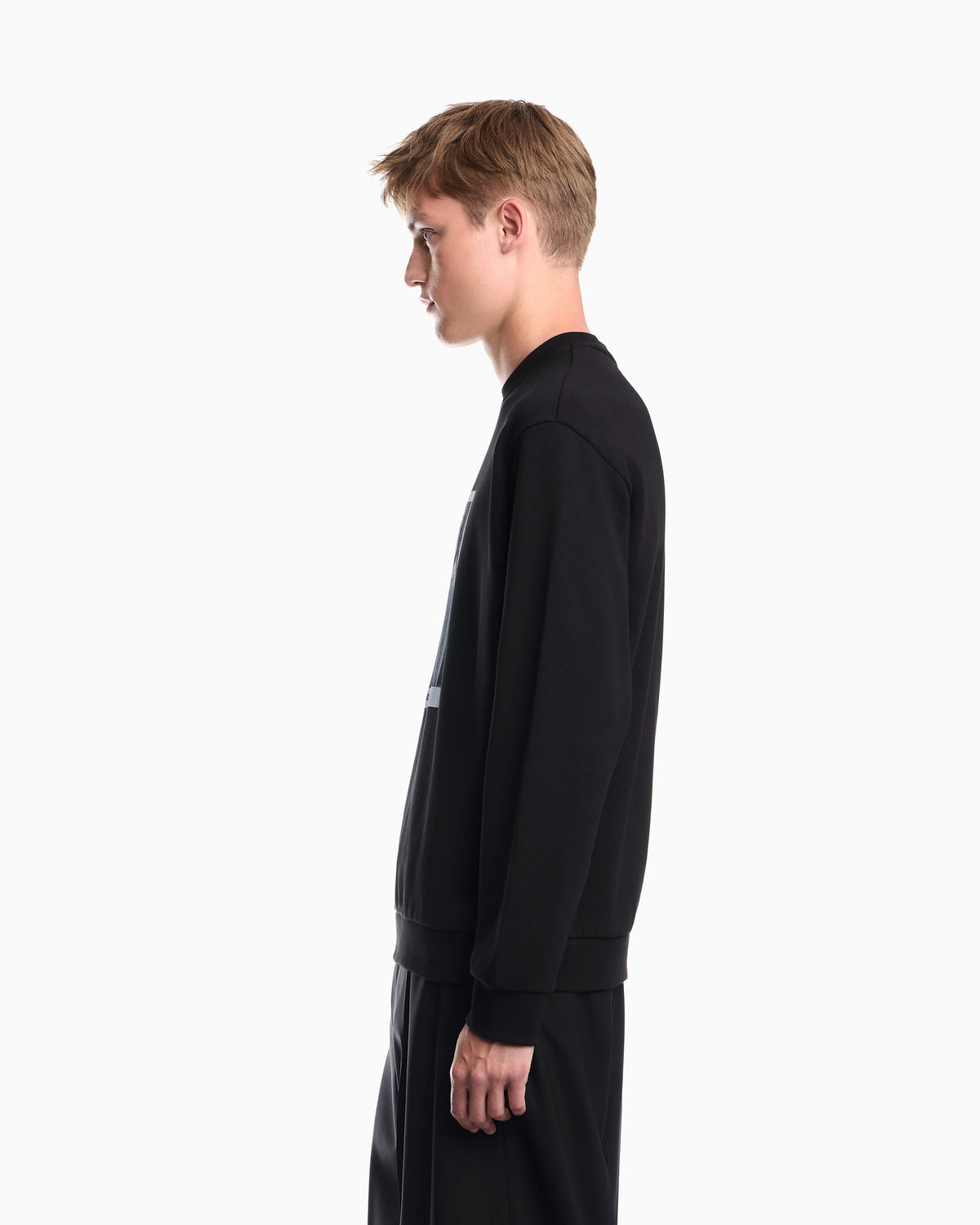 Photographic-print jersey sweatshirt Signature Capsule
