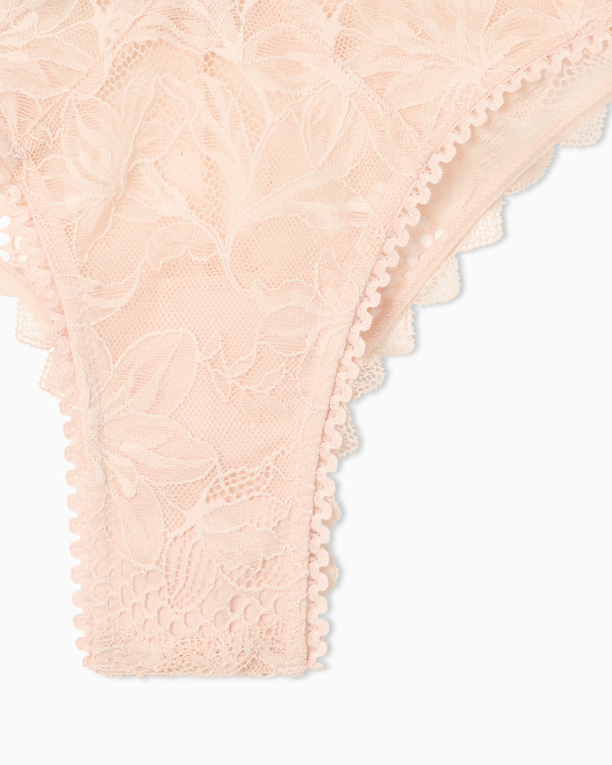 Eternal Lace V-cut Brazilian briefs in recycled lace