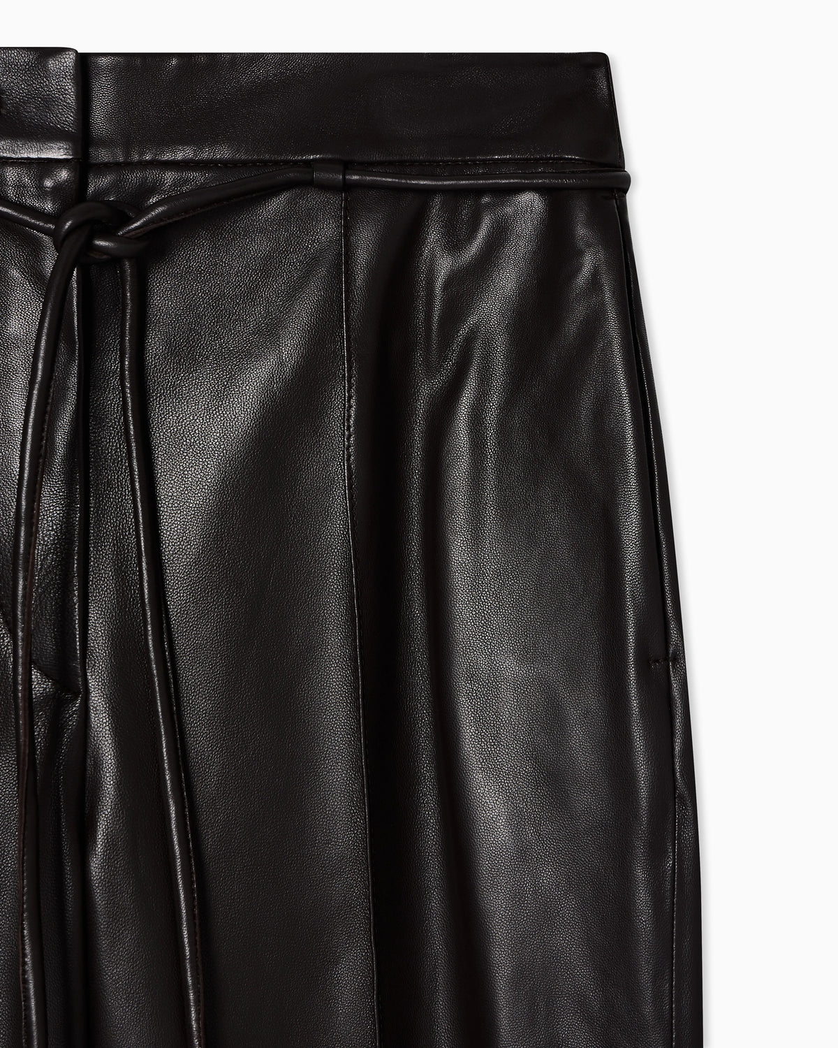 glove-quality lambskin nappa leather trousers