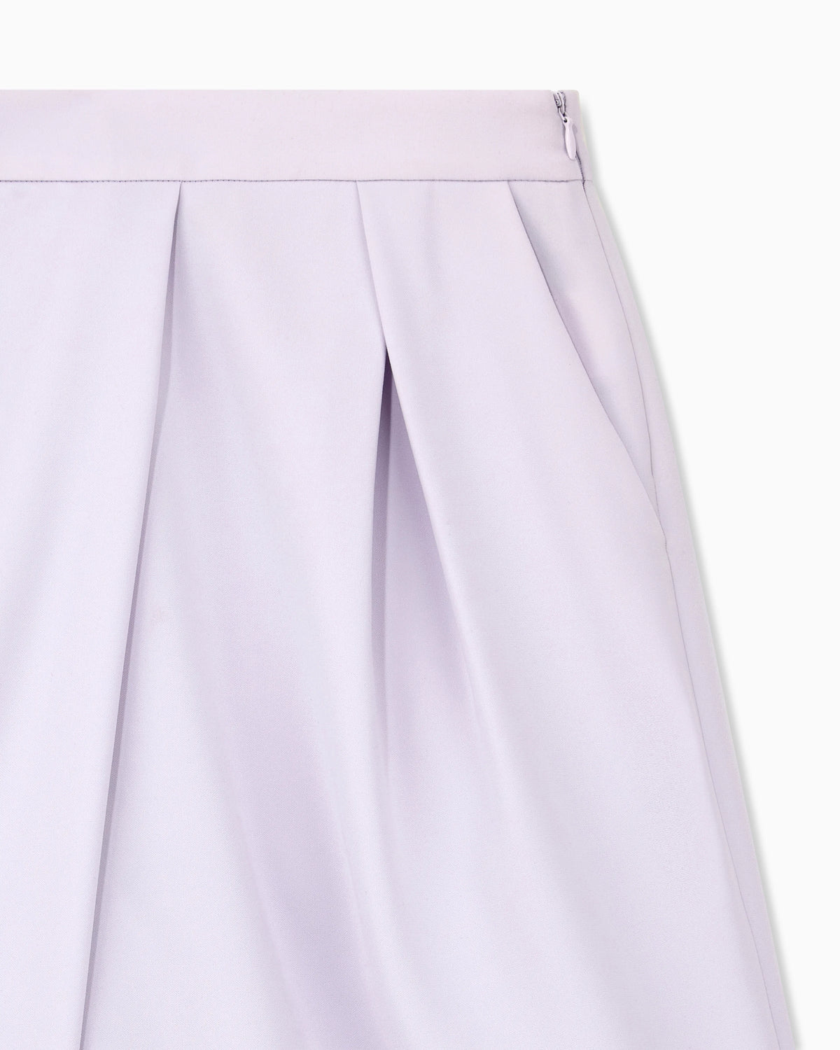 Bermuda shorts in techno cady with front pleats
