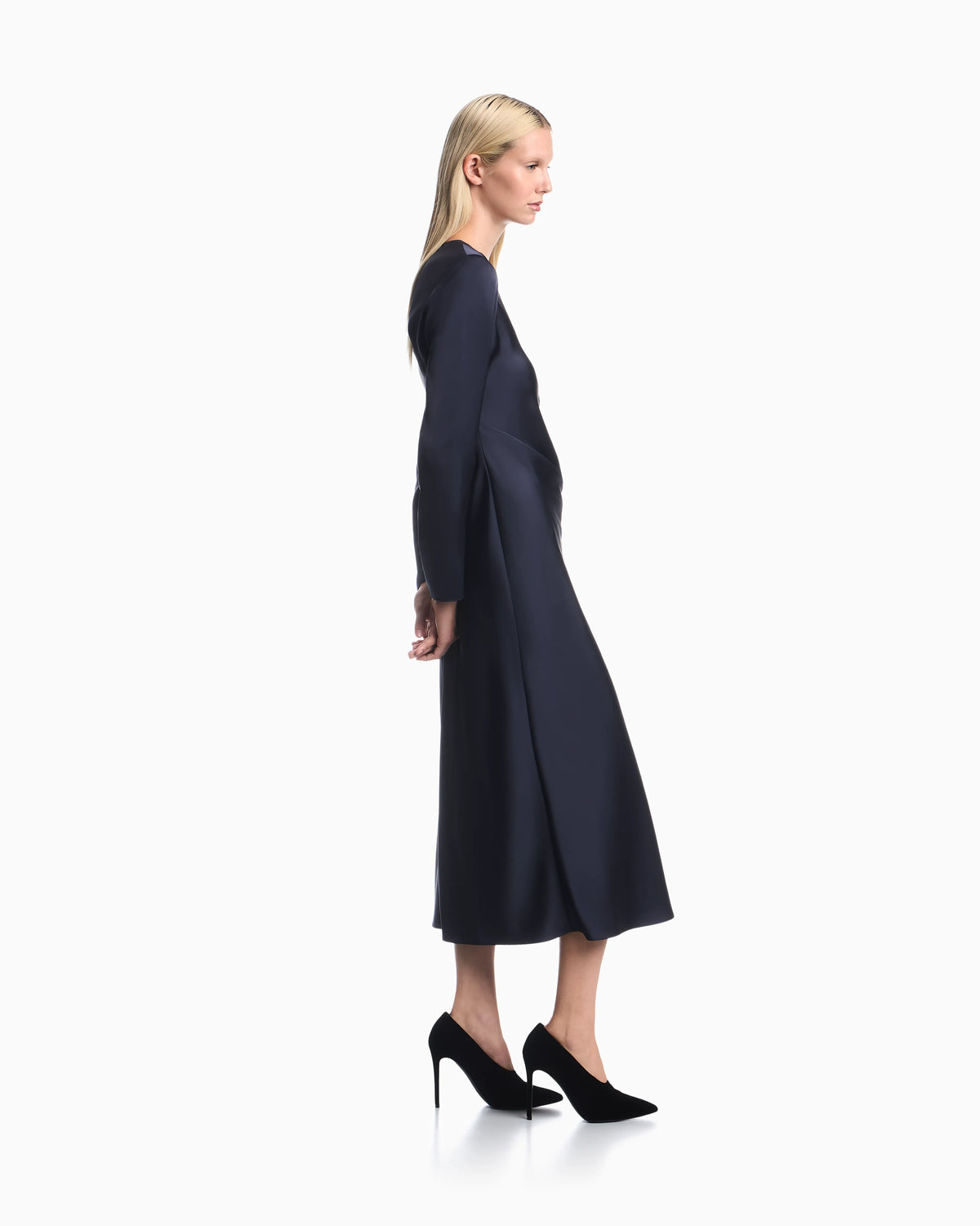 Dress in techno twill