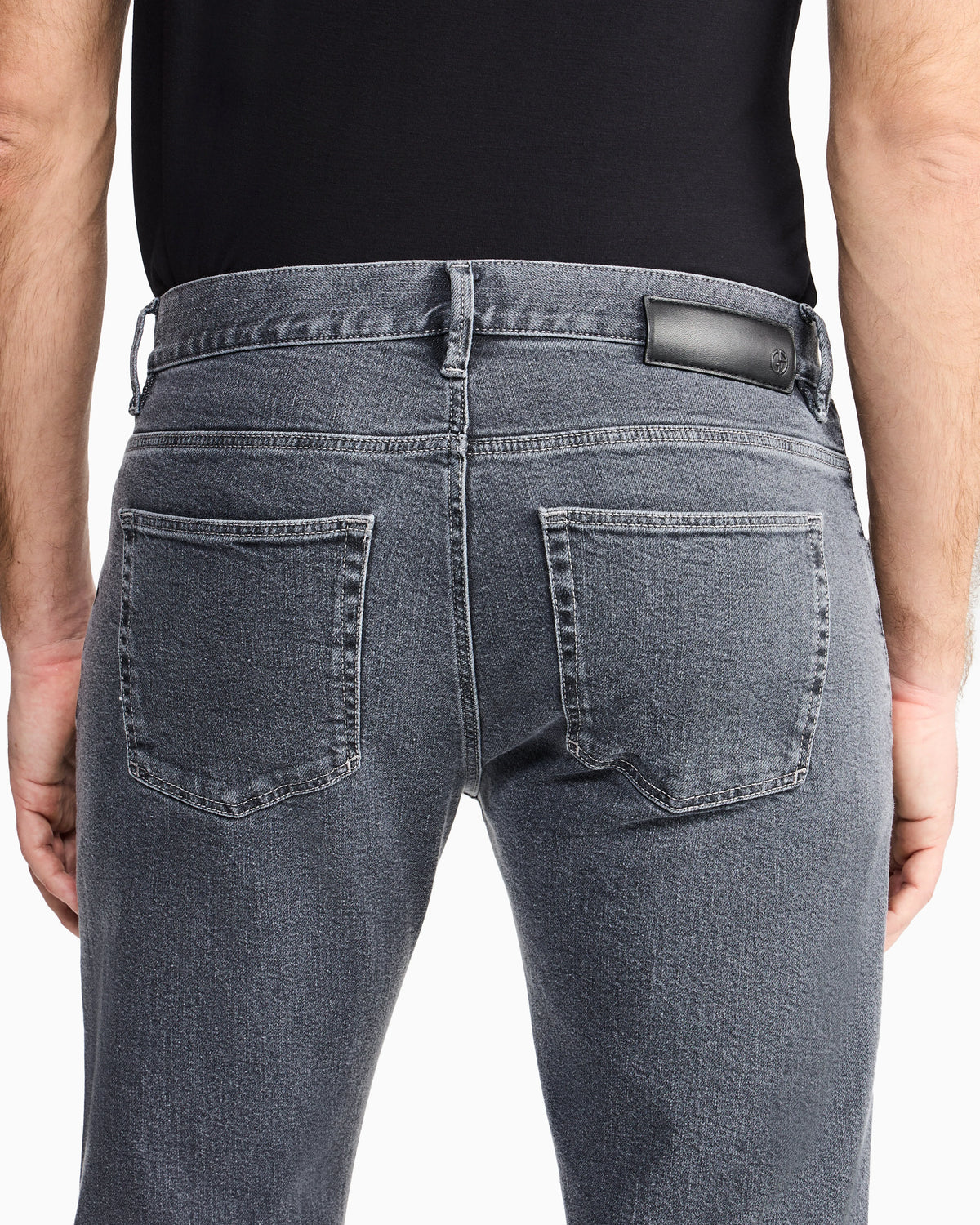 Five-pocket, regular-fit trousers in cotton and modal