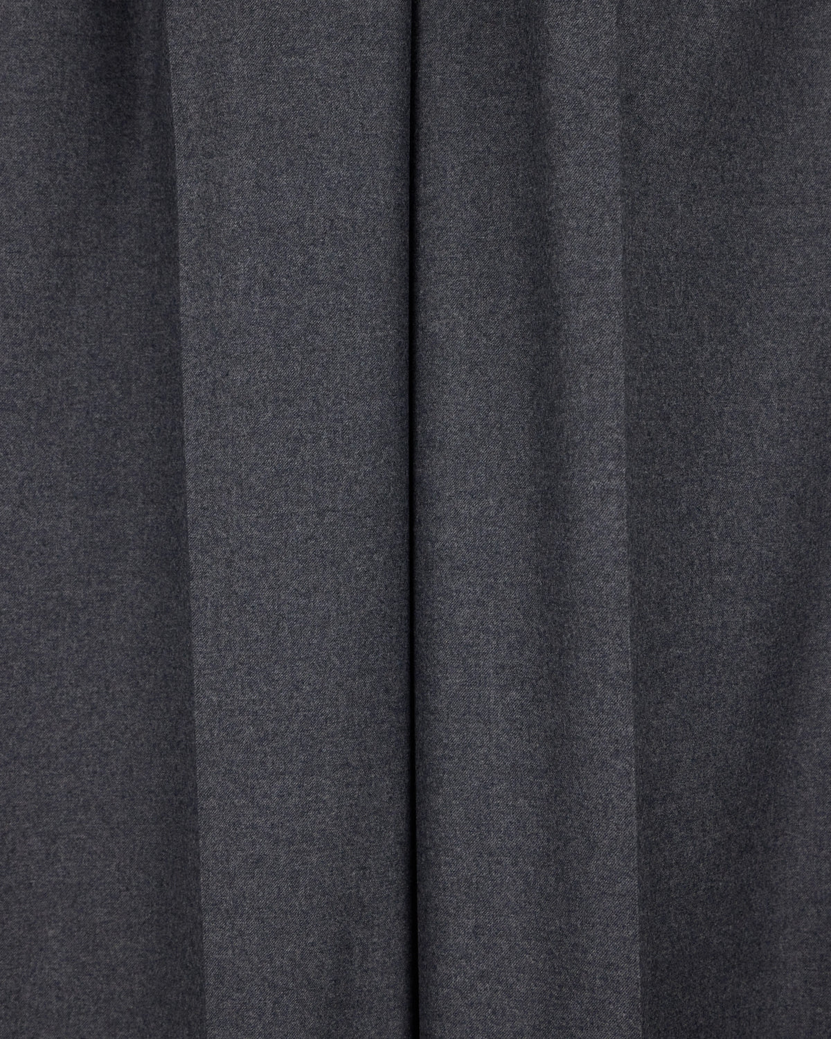 Oversized double pleat trousers in virgin wool flannel