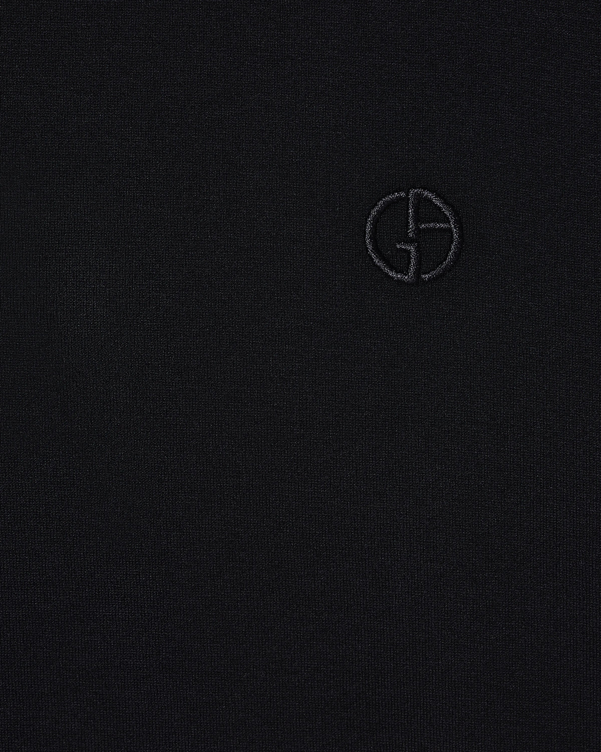 Cotton crew neck t-shirt with embroidered logo