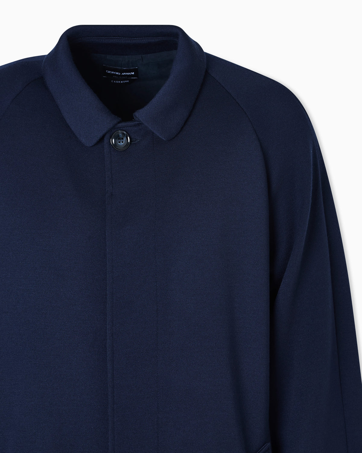 Cashmere double jersey coat