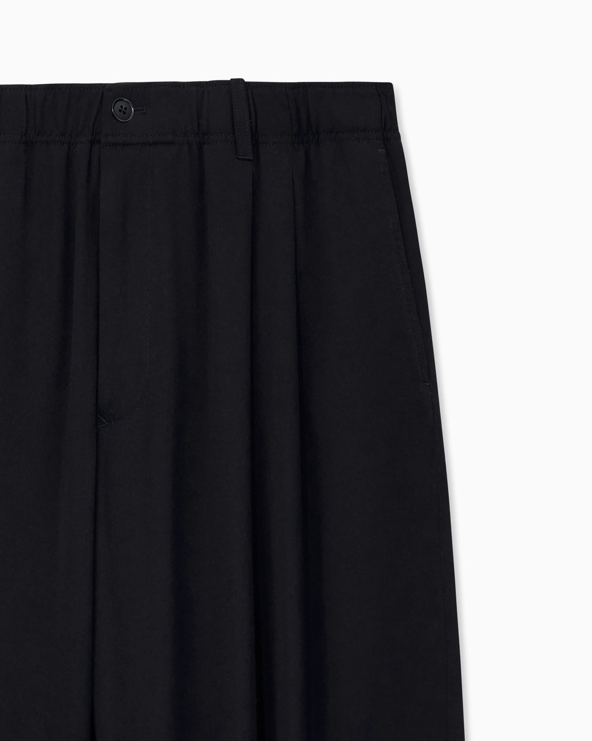 Trouser oversized with vintage viscose and virgin wool