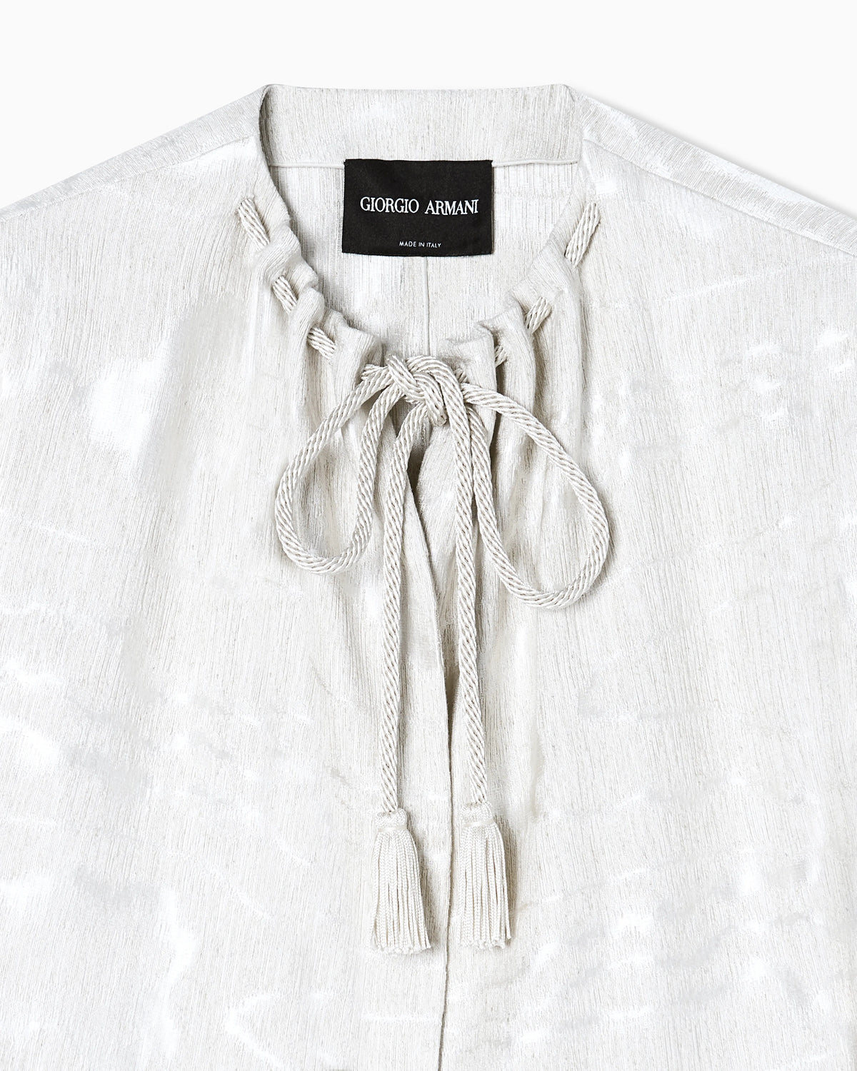 Moiré linen jacket