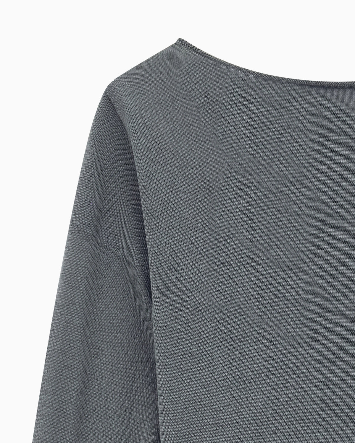 Sweater seamless cashmere round neck long sleeve
