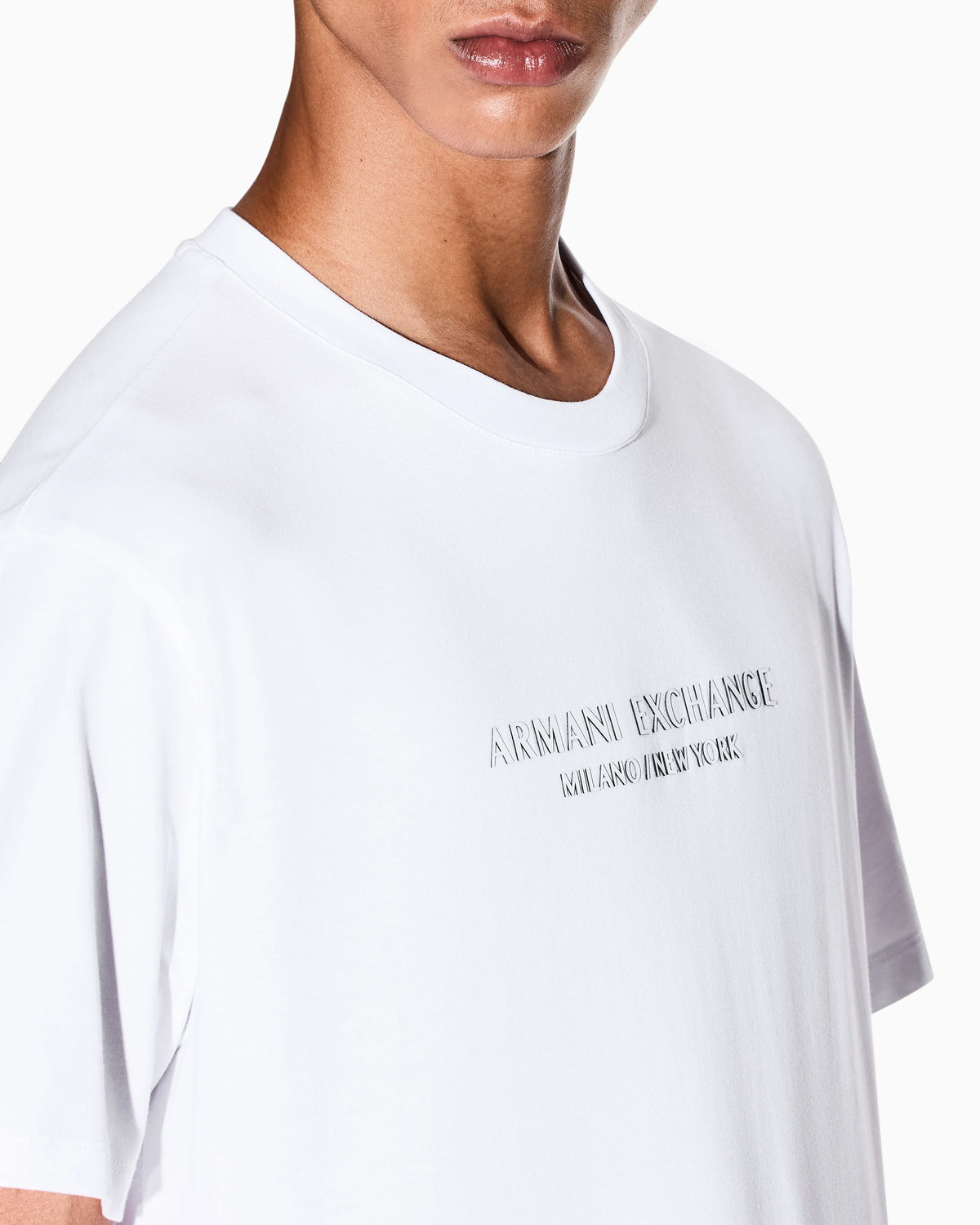 Regular fit t-shirt in cotton jersey with logo Essential