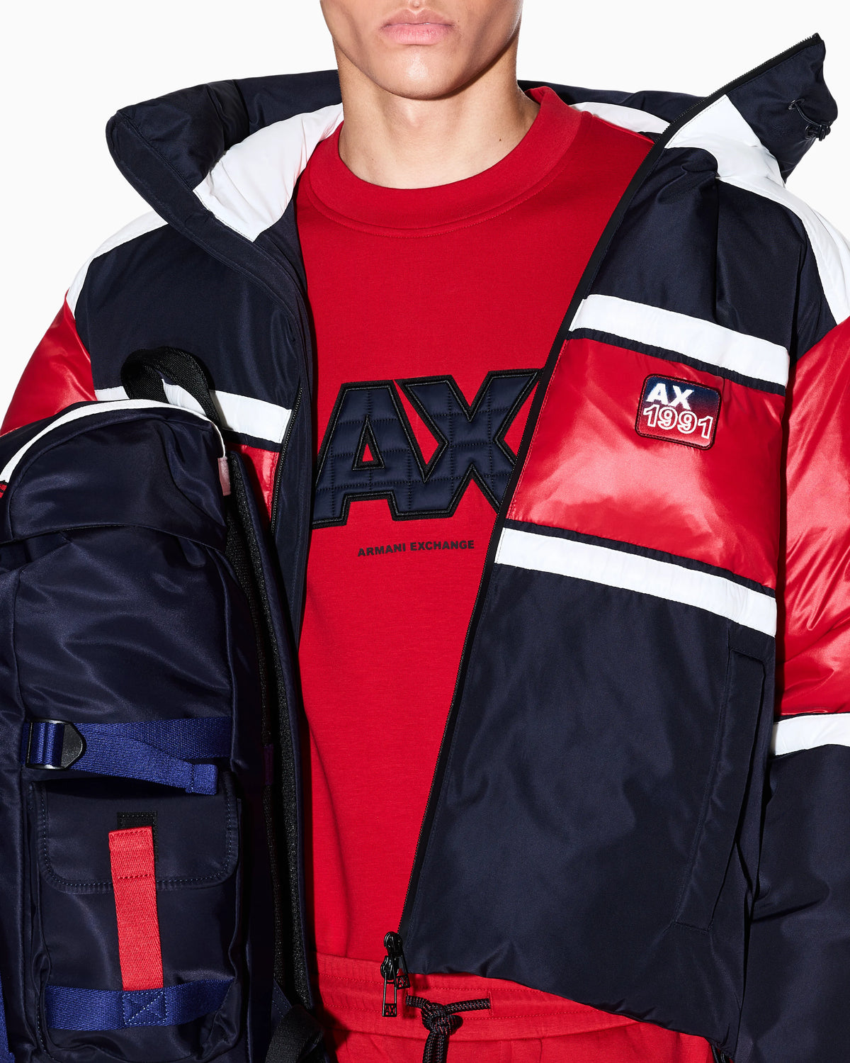 Sweatshirt with maxi logo