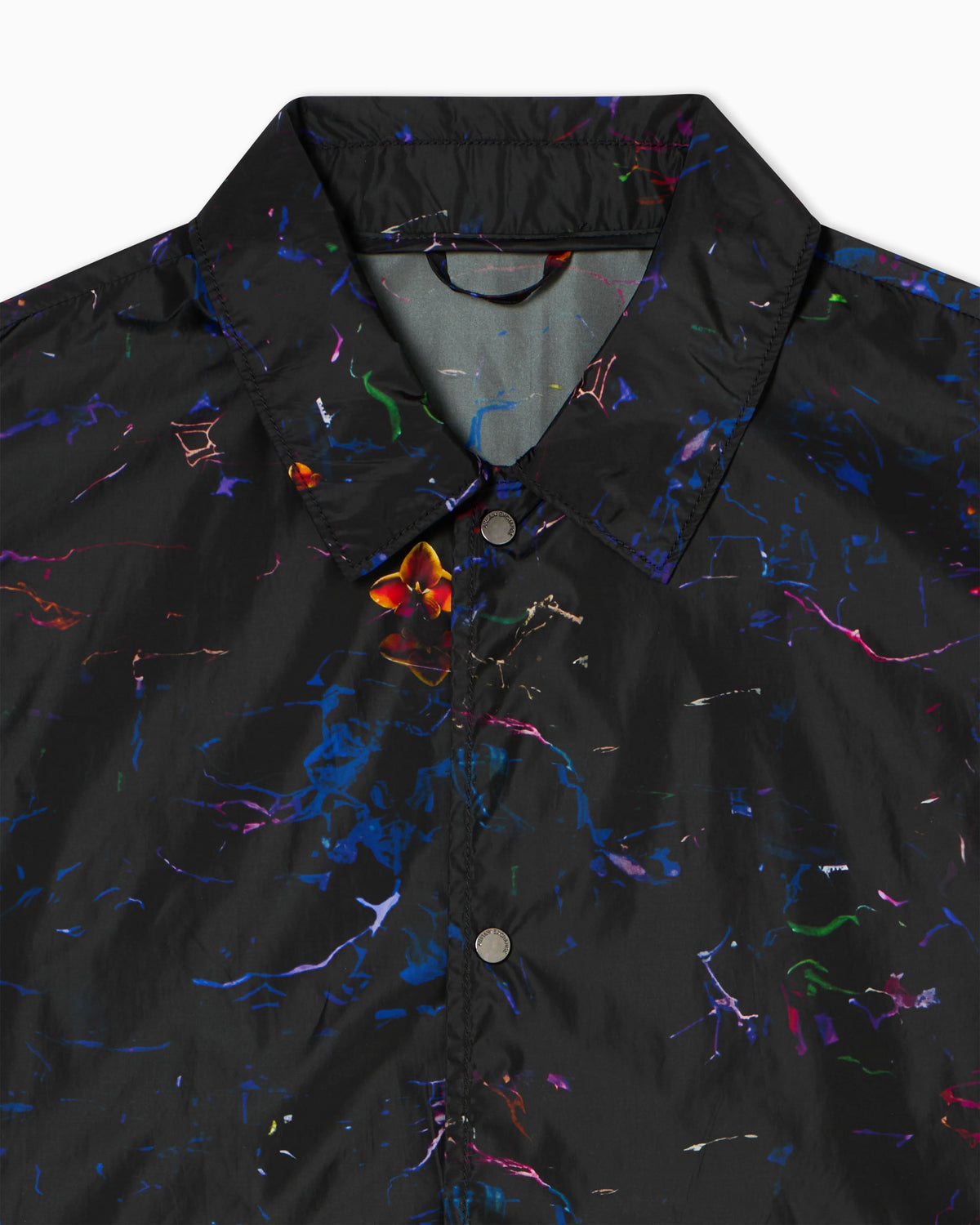 Lightweight blouson in technical nylon