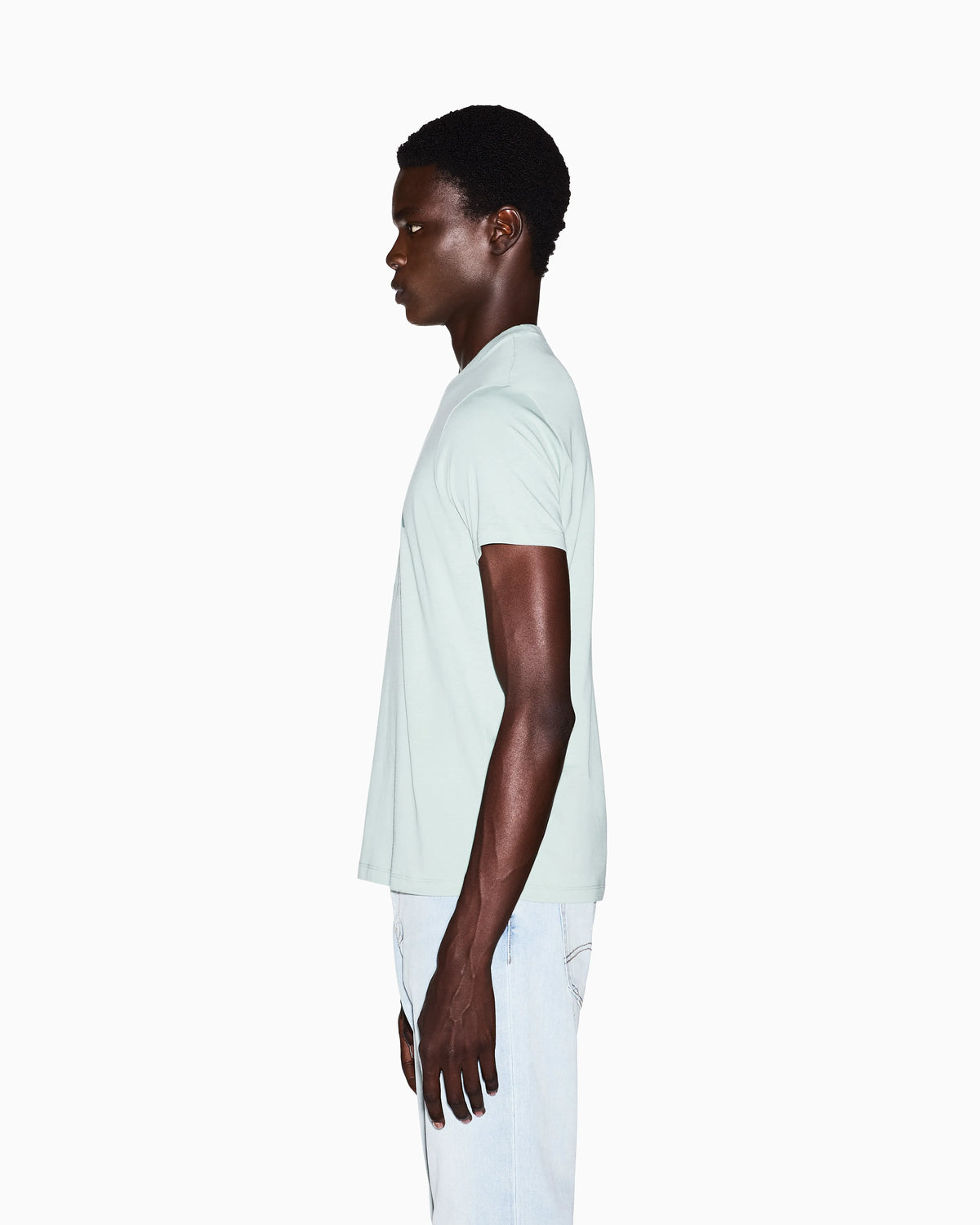 slim fit t-shirt Essential cotton jersey