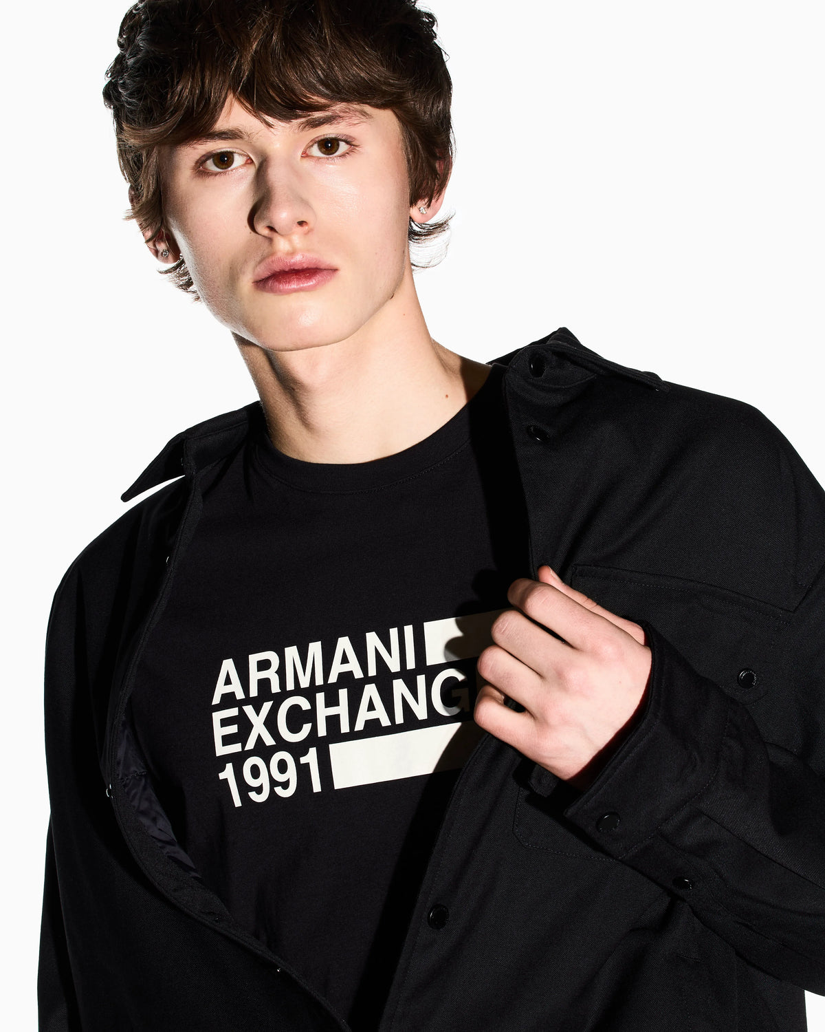 Slim Fit T-shirt in Basic Cotton Jersey