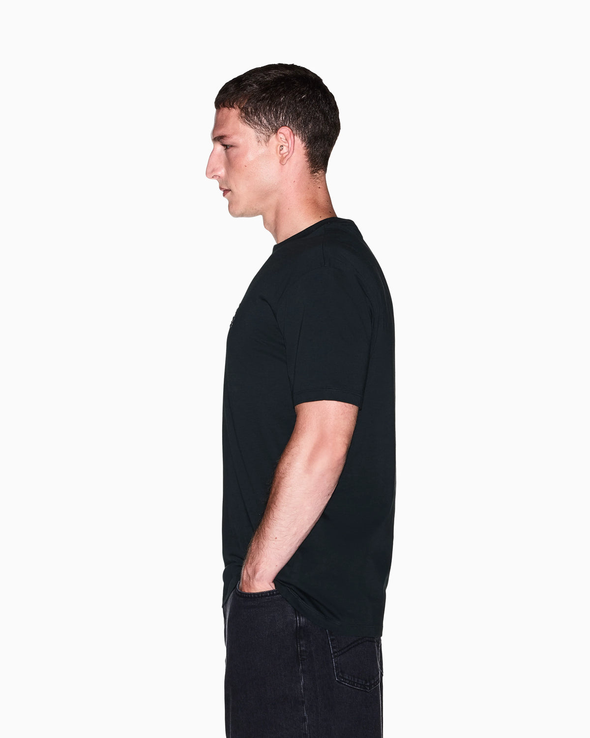 regular t-shirt in cotton jersey