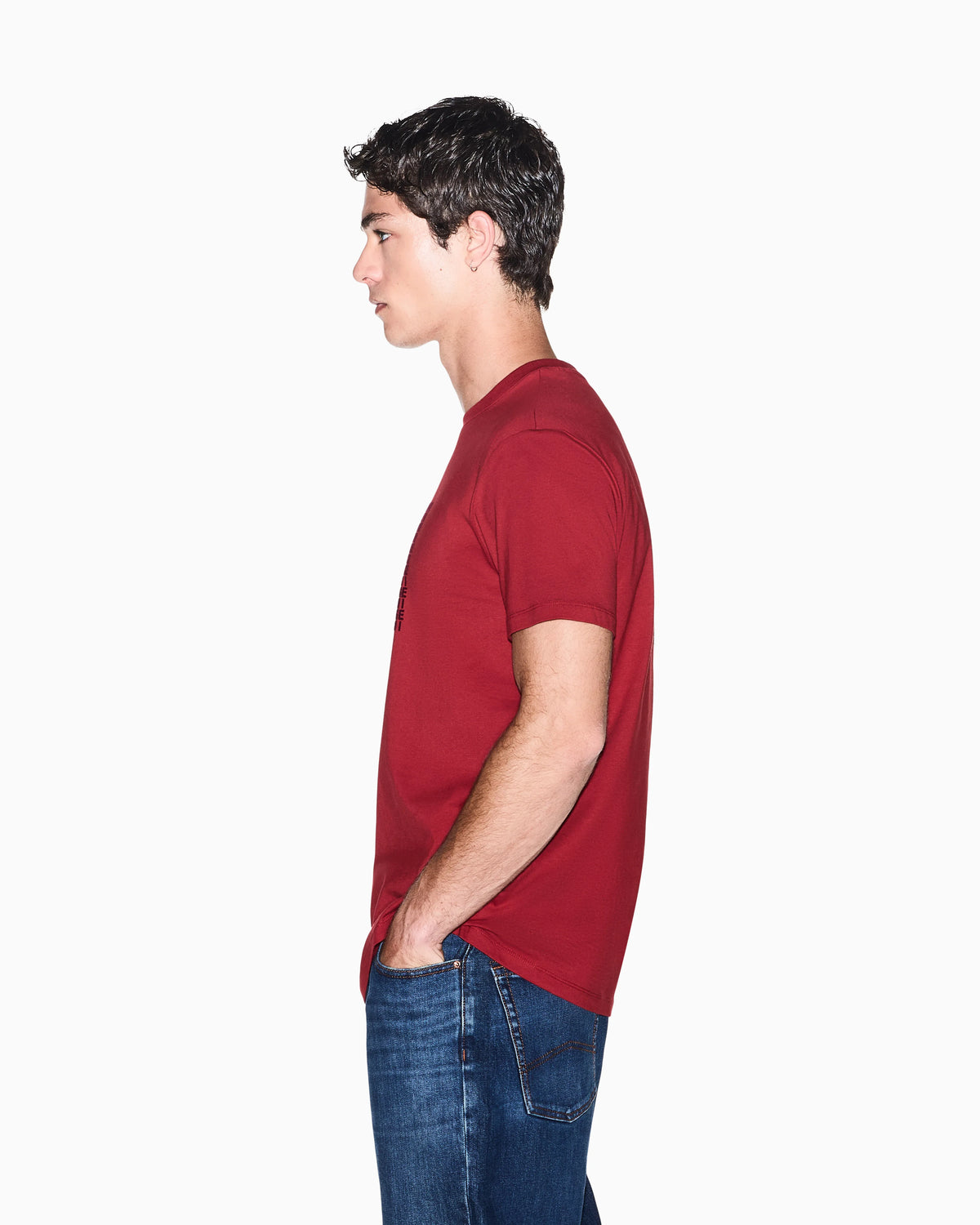 regular t-shirt in cotton jersey