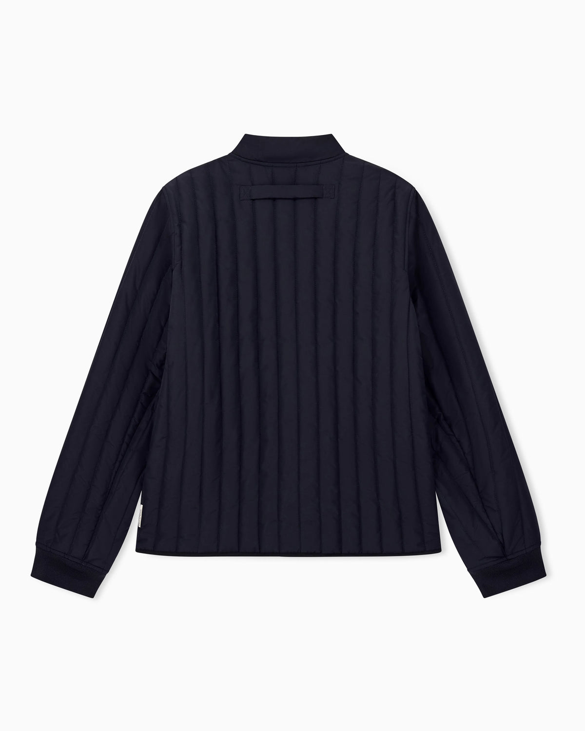 Regular fit blouson jacket with padding and rib details