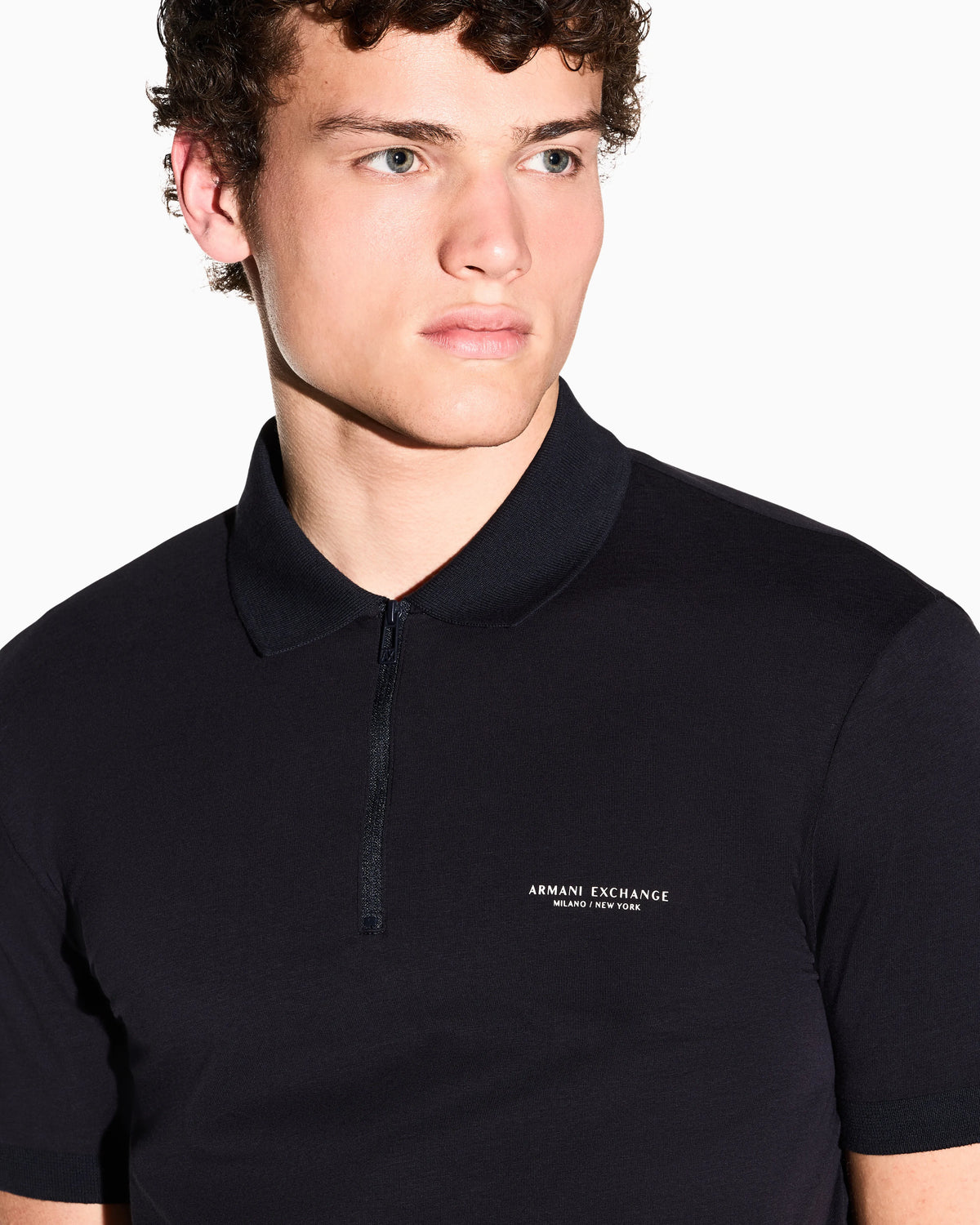 slim fit polo shirt stretch cotton jersey