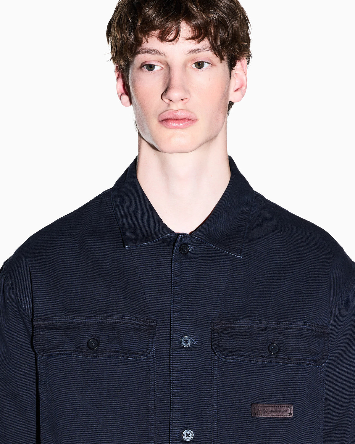 oversized fit shirt in cotton