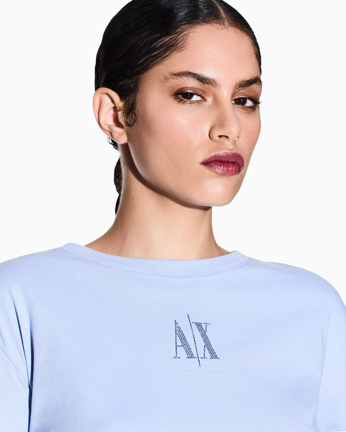 Boyfriend fit t-shirt in cotton jersey with a logo Icon