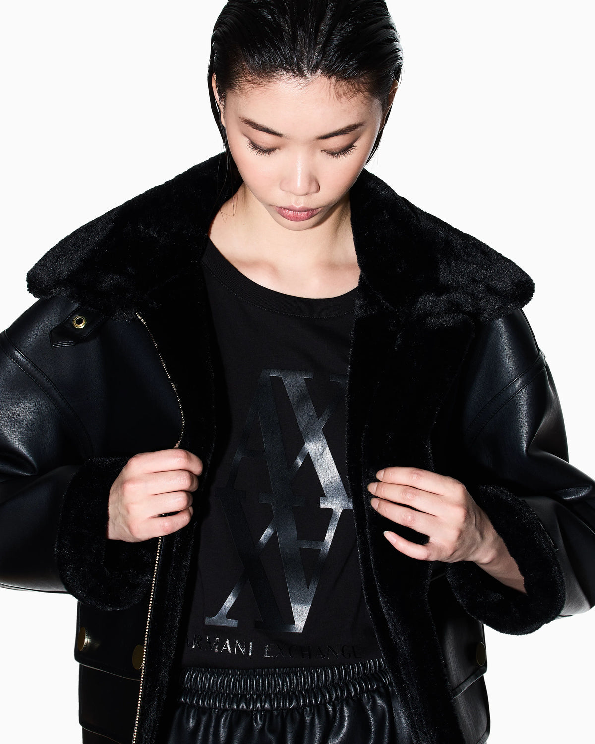 Regular fit T-shirt with maxi logo