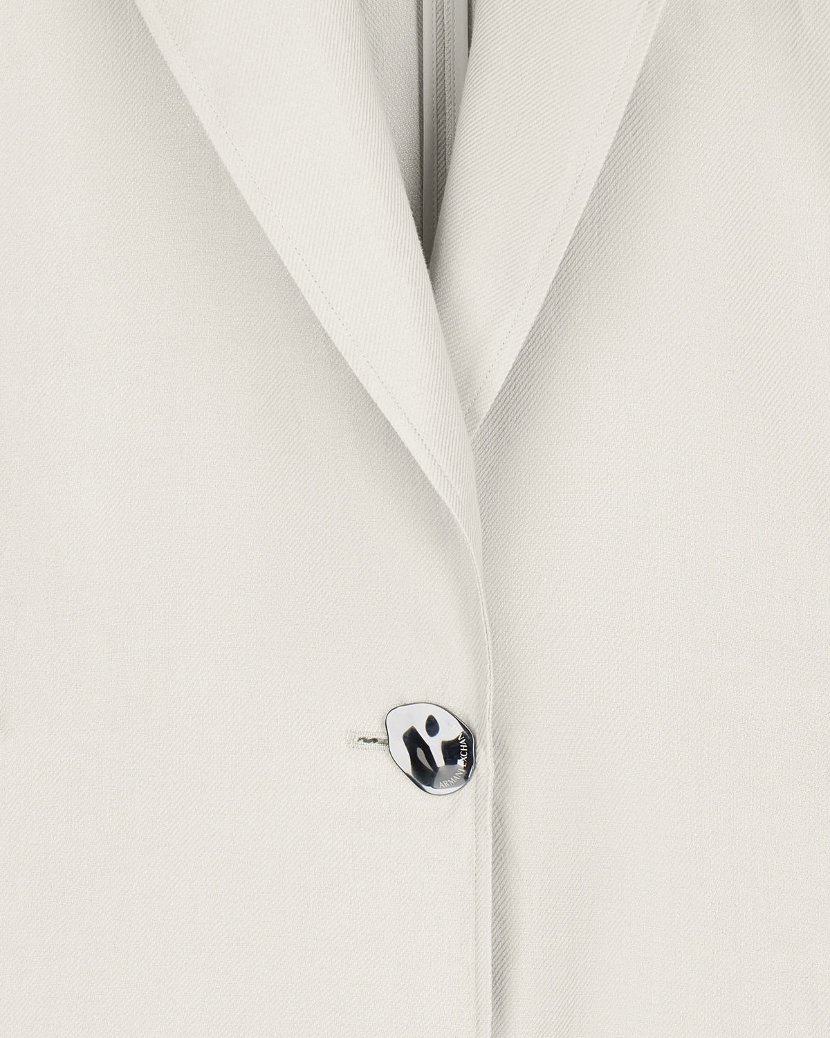 Deconstructed trench coat in linen twill