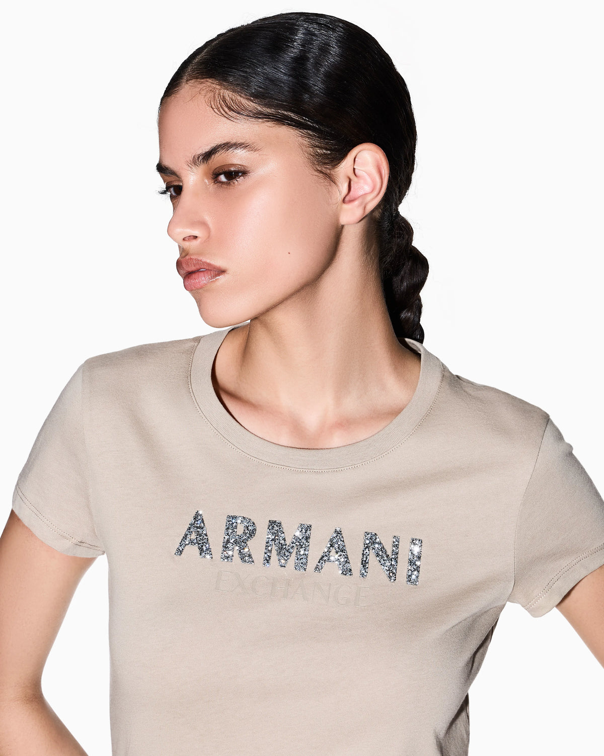 Slim fit T-shirt in cotton jersey