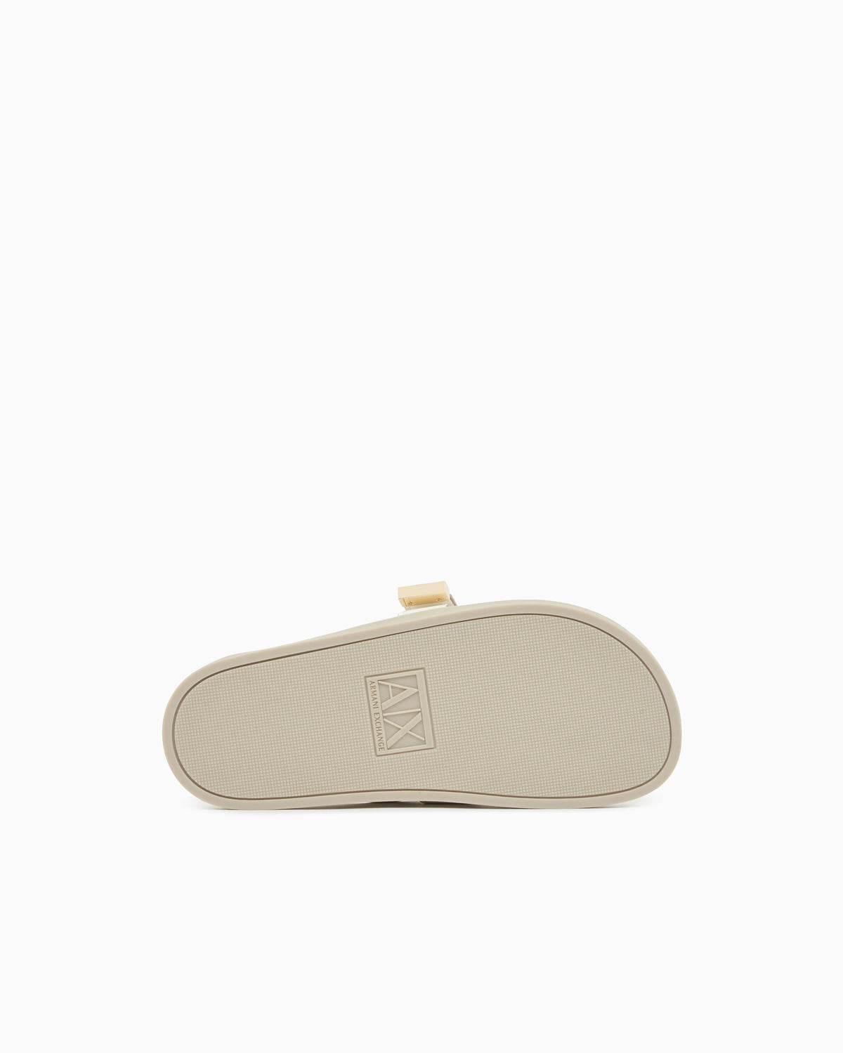 Sabot with buckle and gold detail