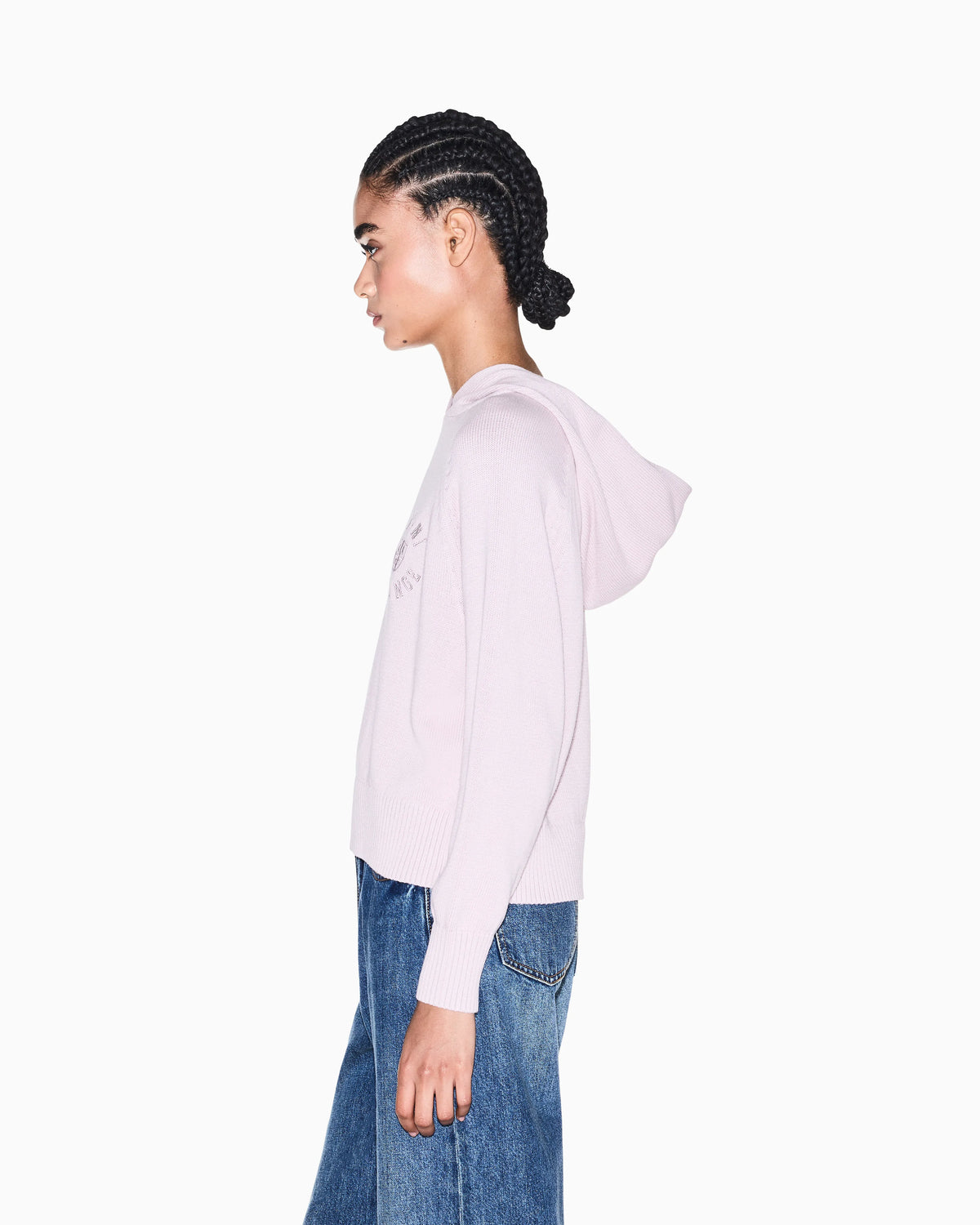 regular fit pullover in knitted cotton
