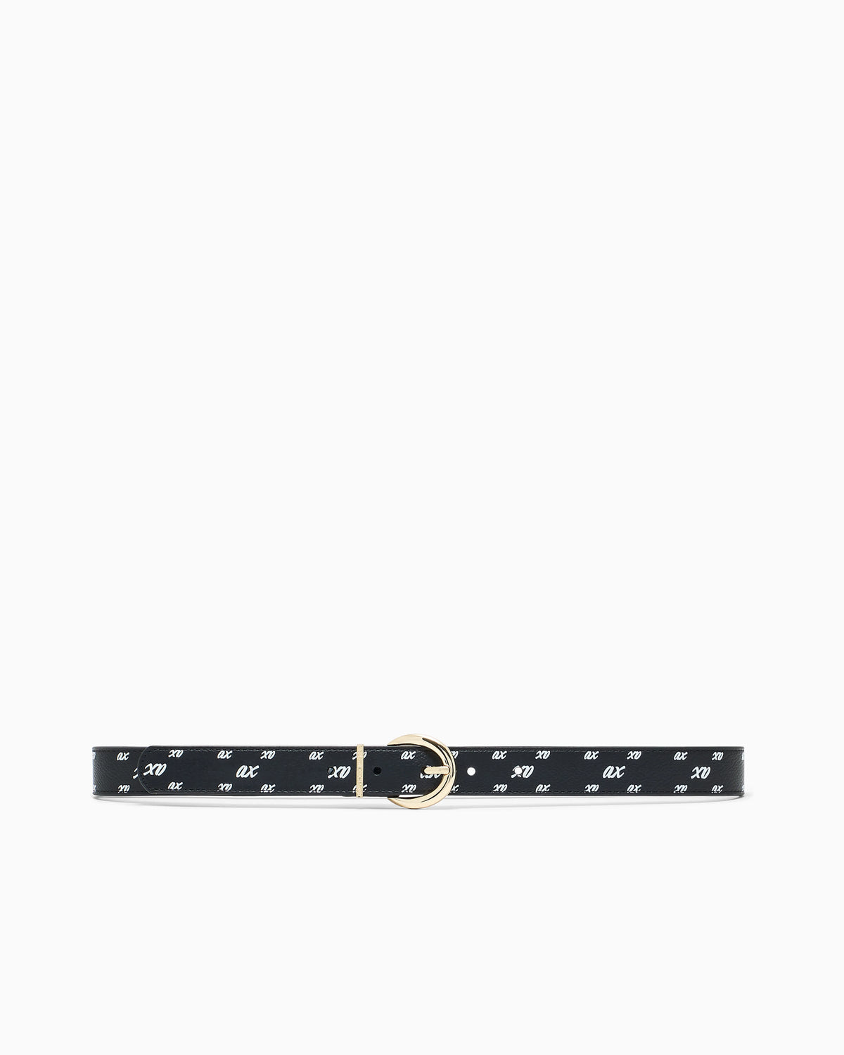Tongue belt in coated fabric