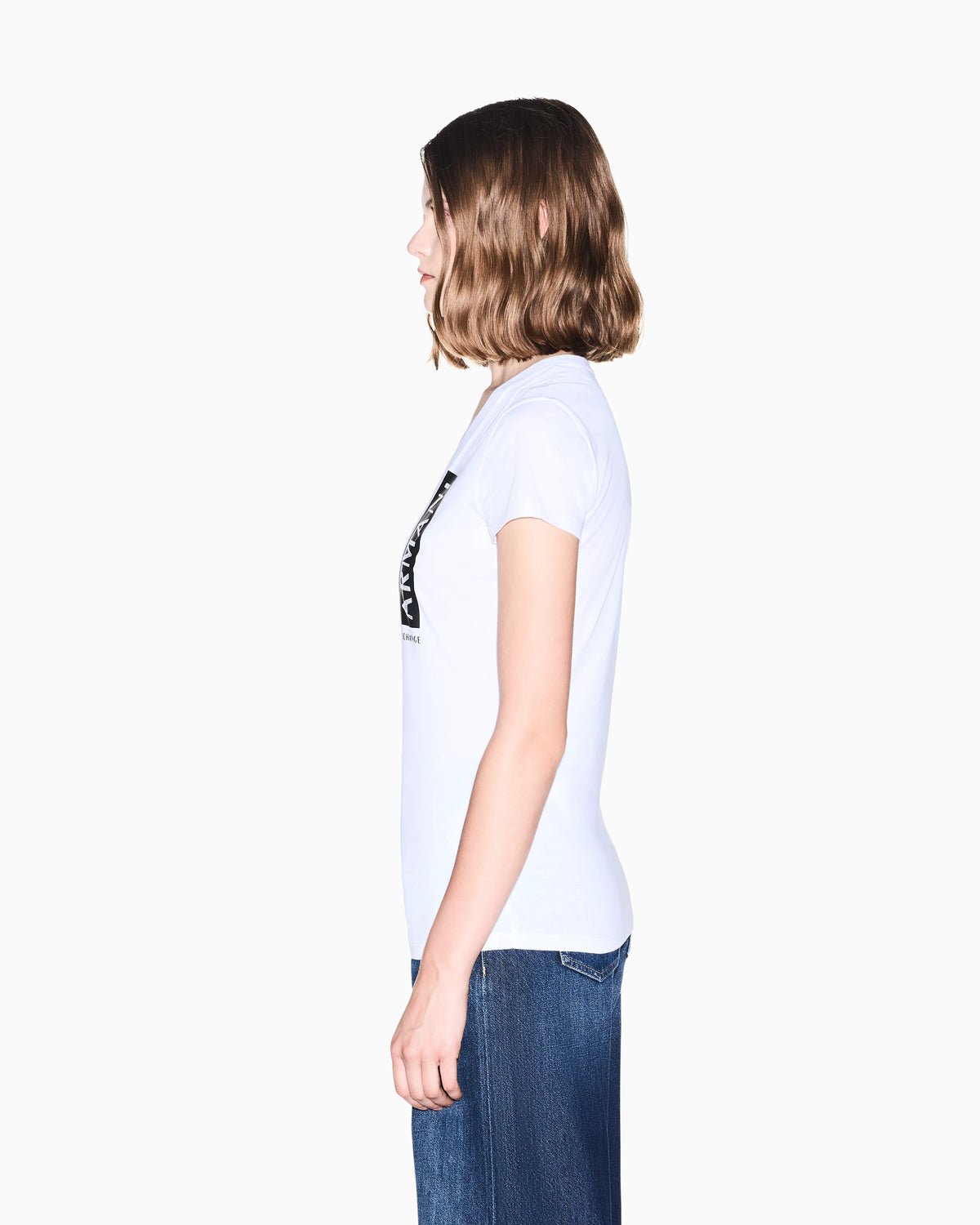 slim fit t-shirt in cotton jersey