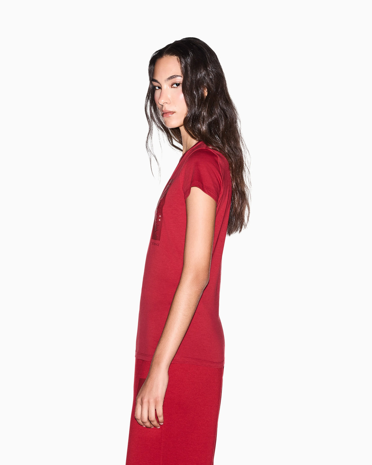 slim fit t-shirt in cotton jersey